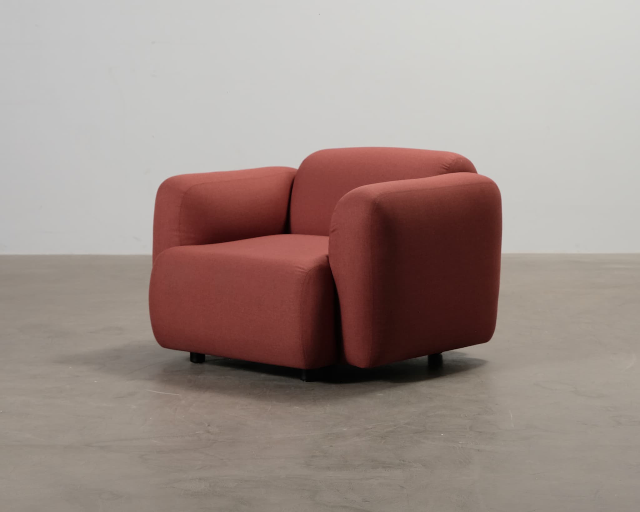 Normann Copenhagen Swell fåtölj röd
