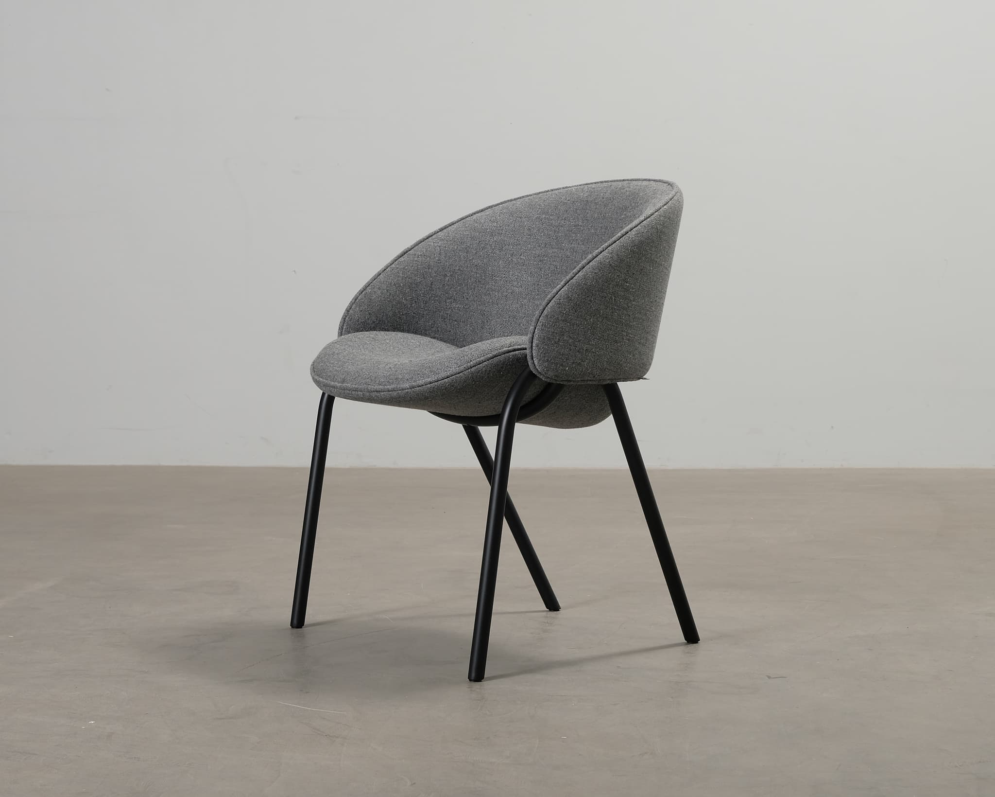 Wendelbo Folium stol grå