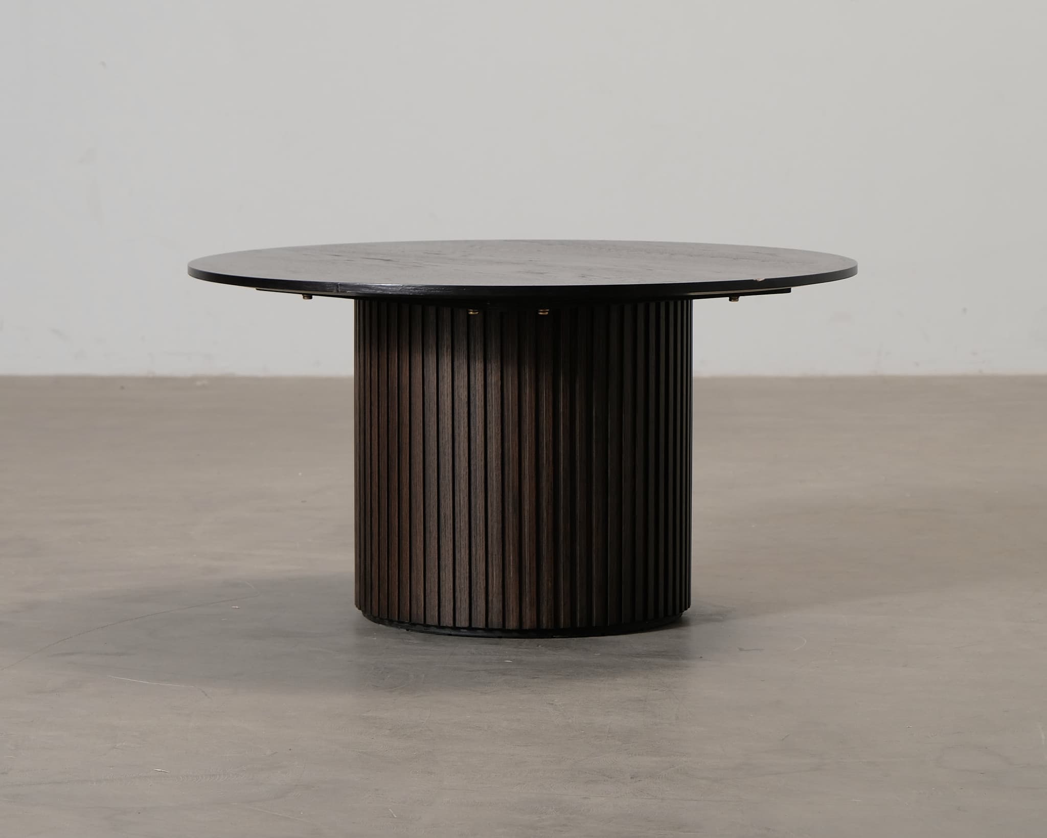 Mio Astrid soffbord ø 85 cm mörkbrunt