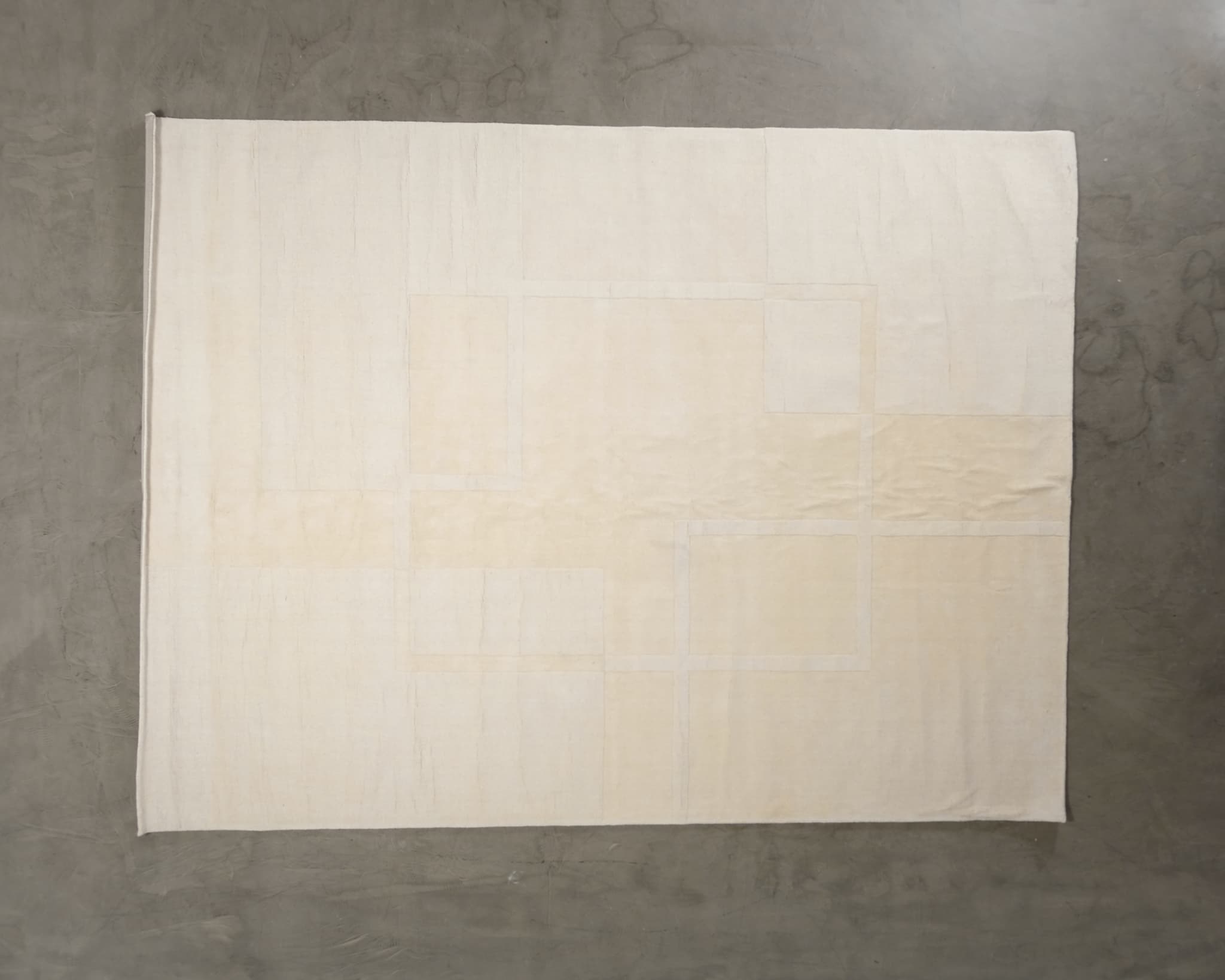 Layered Swedish Grace matta 300 x 400 cm naturvit