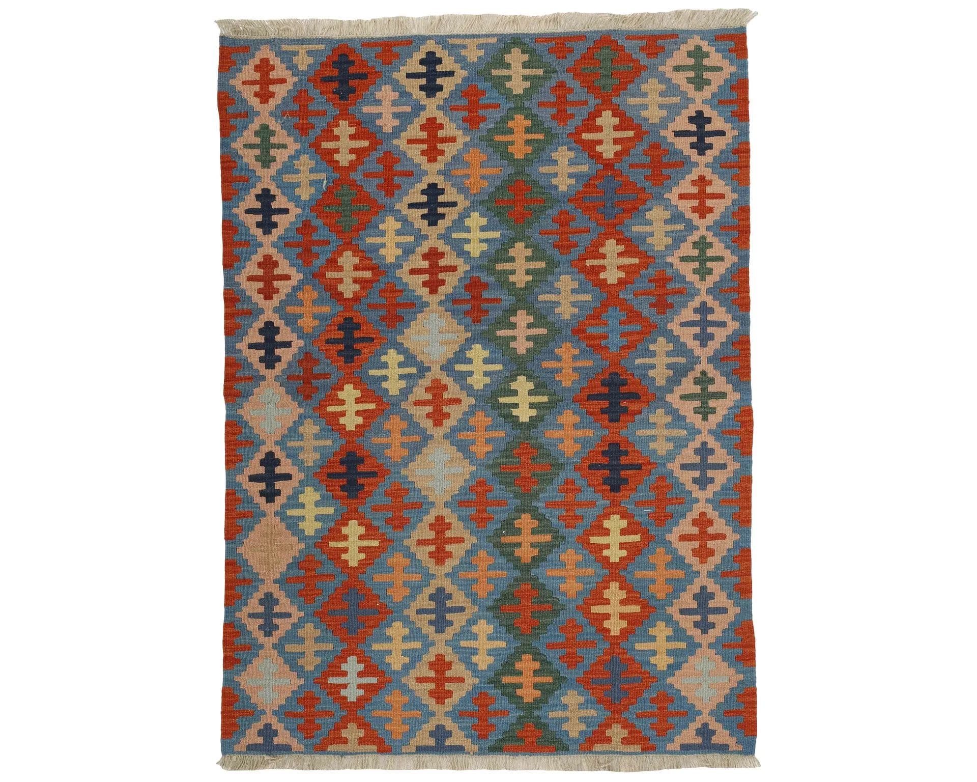 Rezas orientalisk x Kelim matta 124 x 178 cm
