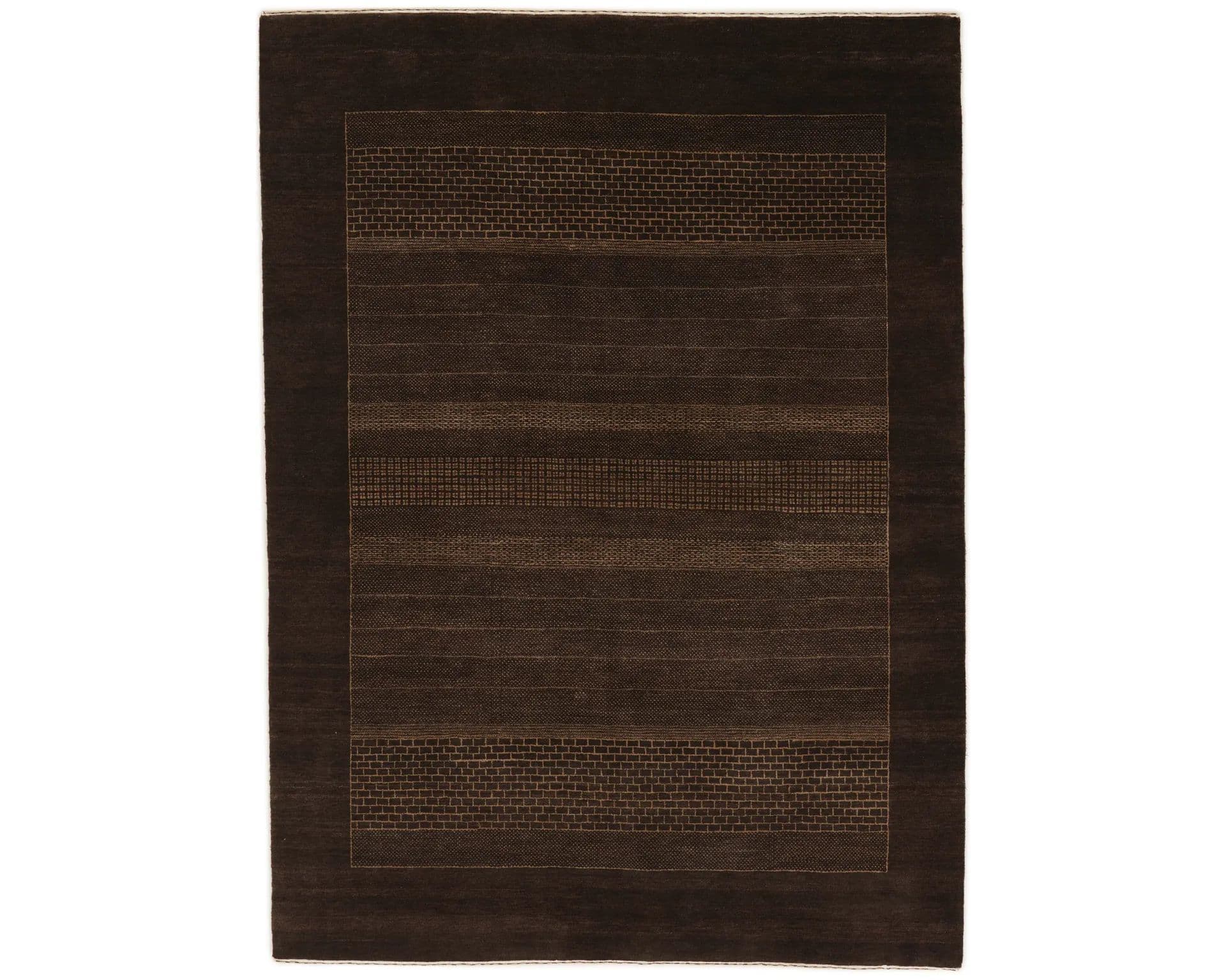 Rezas orientalisk x Modern Handmade Mix matta Svart 175 x 239 cm