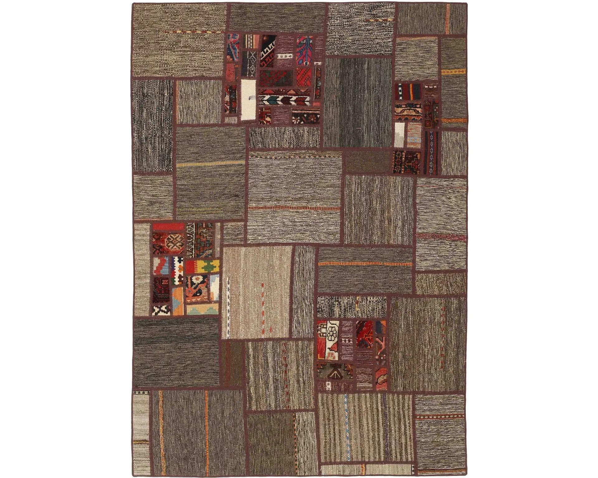 Rezas orientalisk x Tekkeh Kelim matta 140 x 200 cm