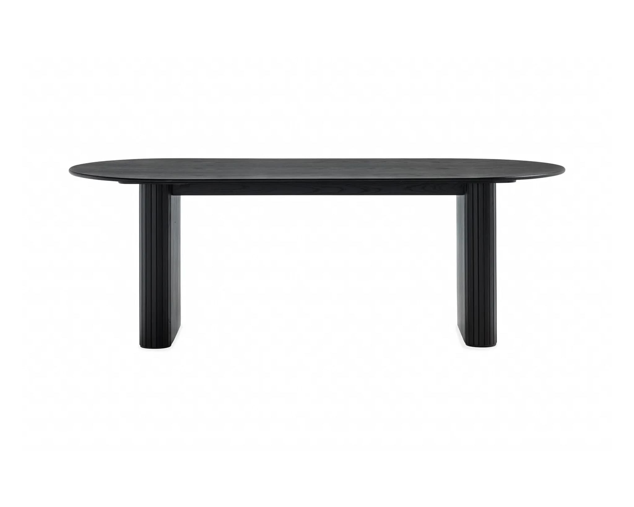 Noira matbord 220 cm svart