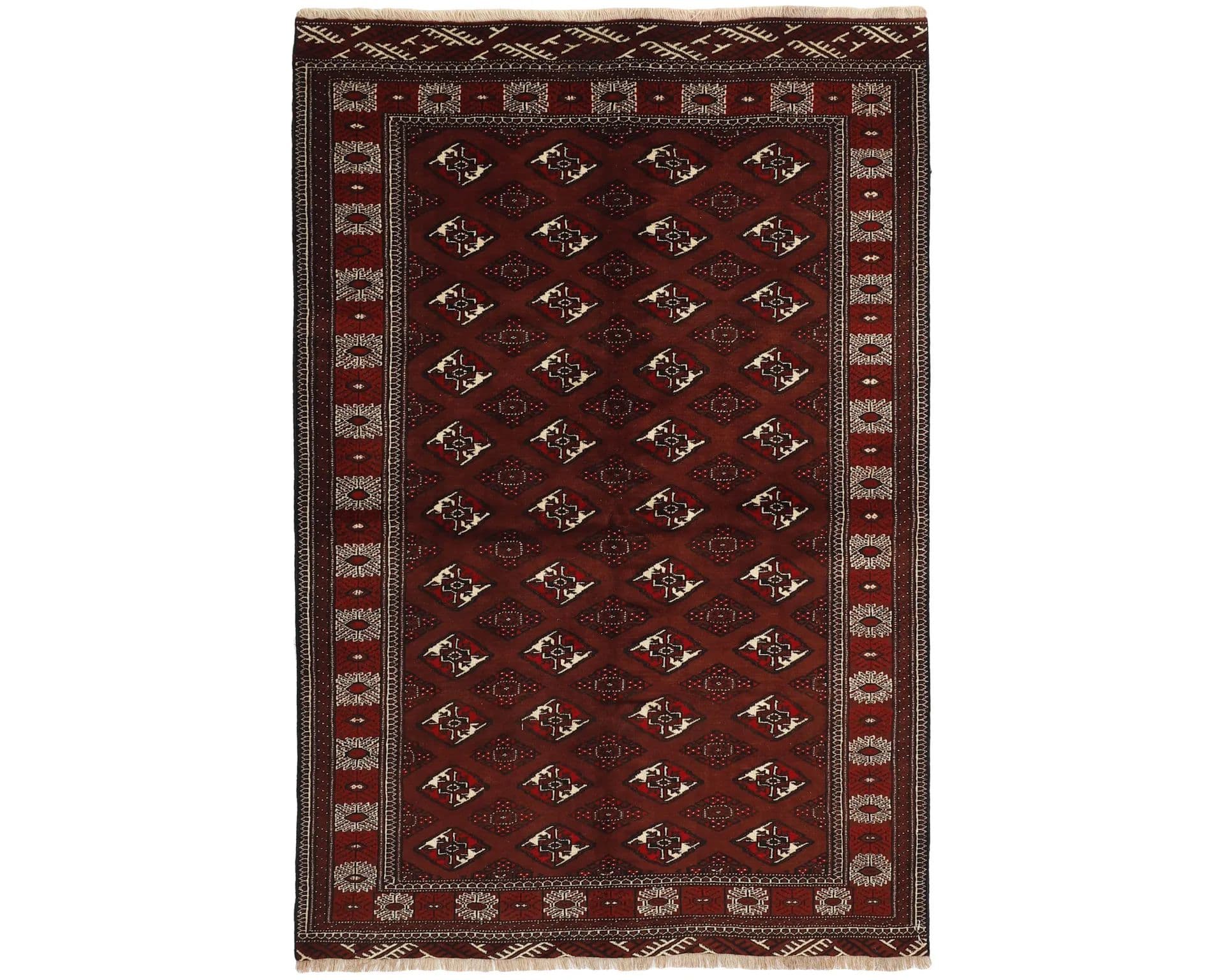 Rezas orientalisk x Torkaman matta 158 x 239 cm