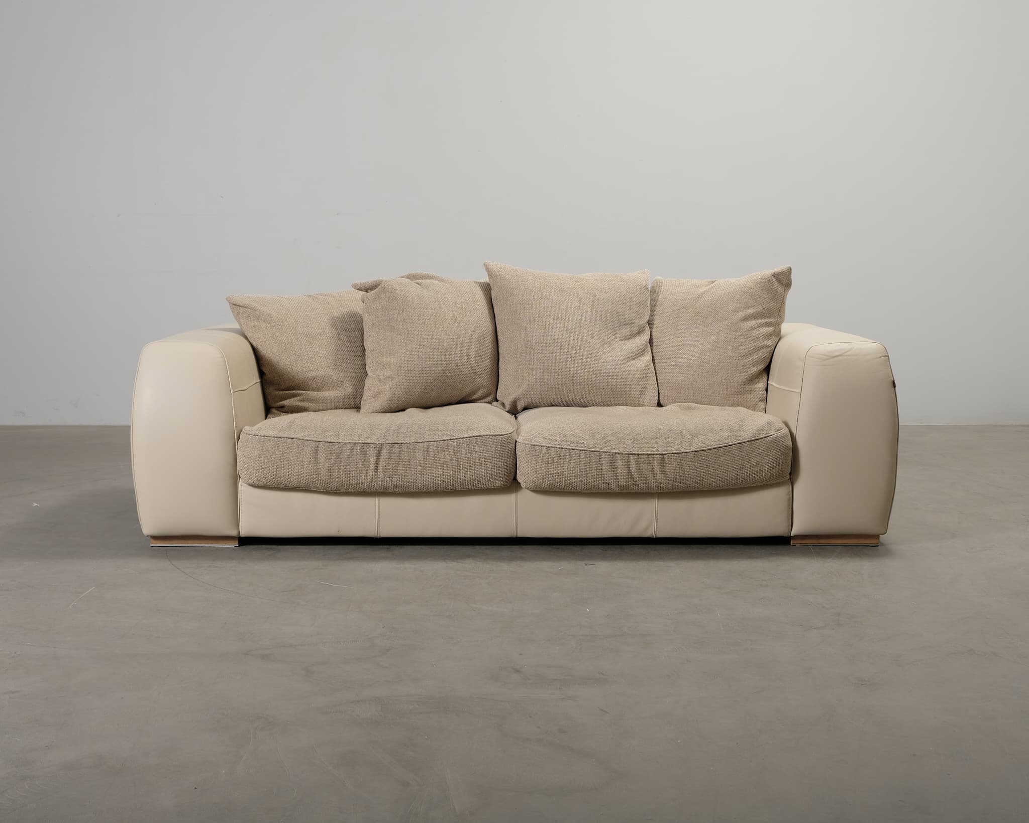 Asko 2,5-sits soffa beige