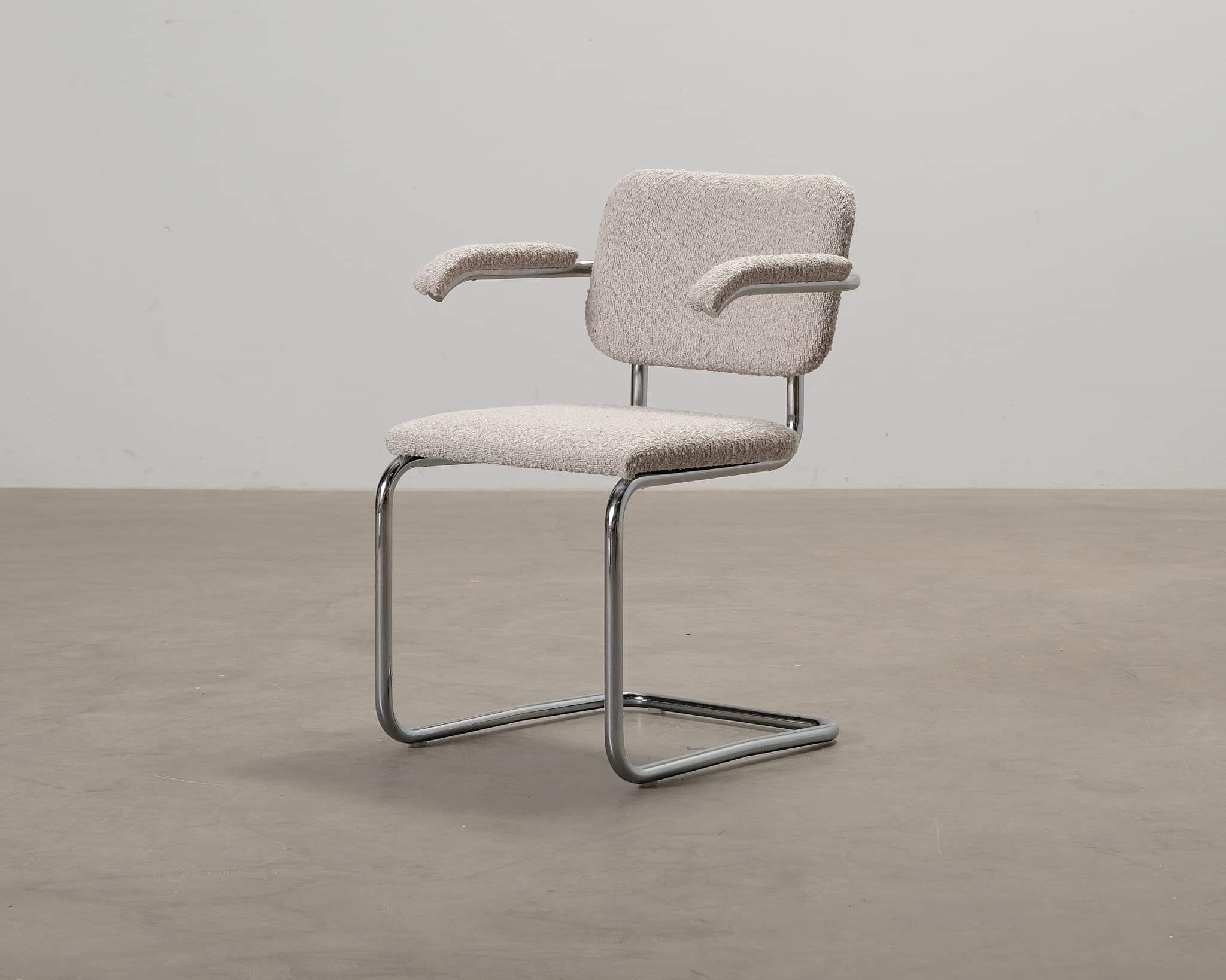 Knoll Cesca stol med armstöd gråbeige
