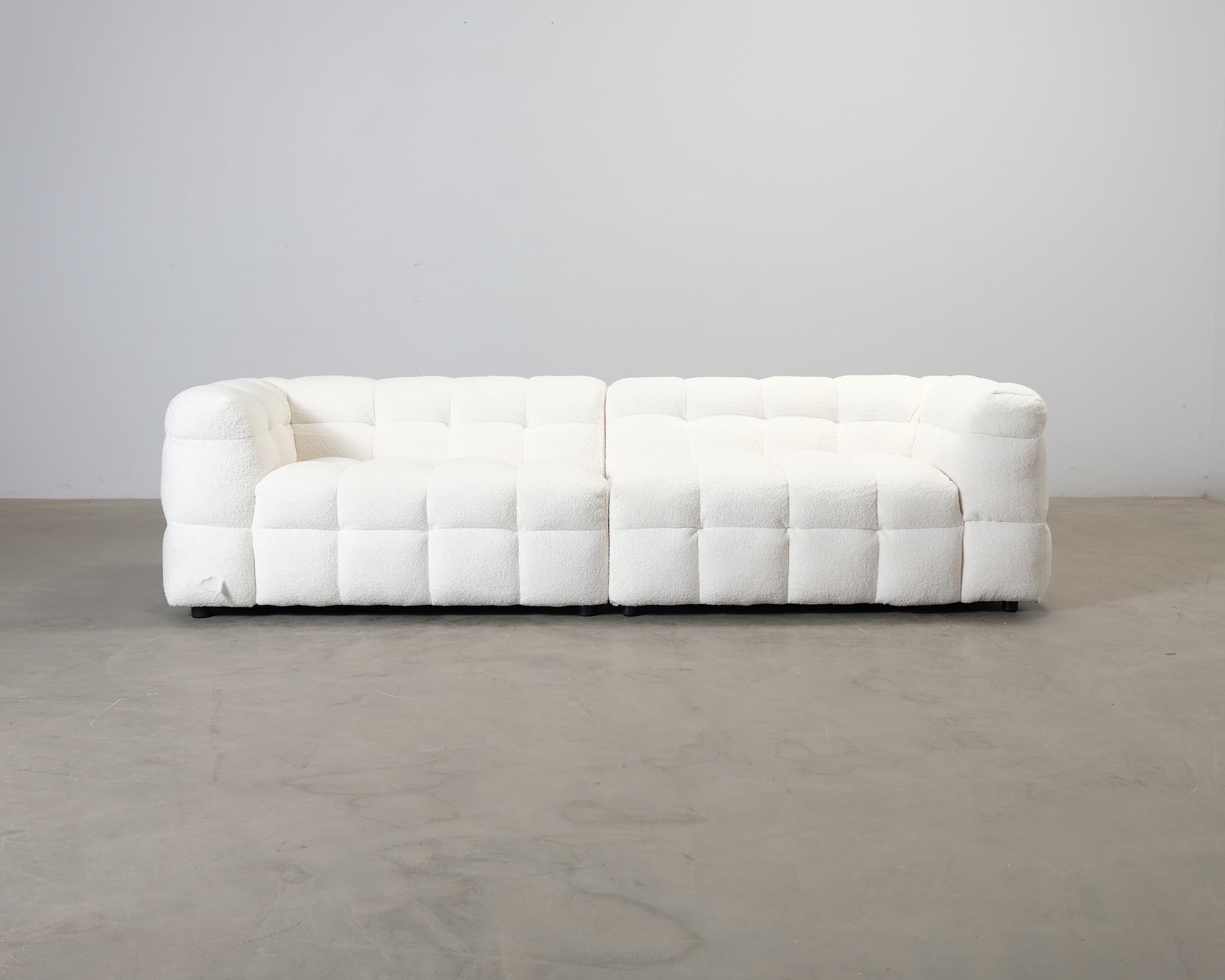 Elisa 4-sits soffa vit