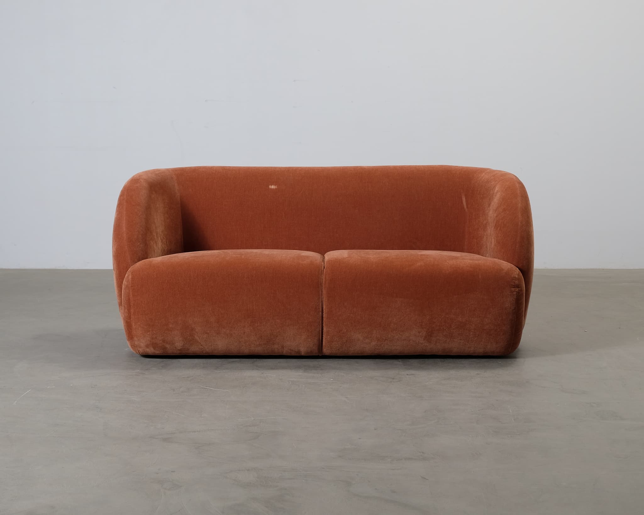 Sofacompany Paula 2-sits soffa roströd