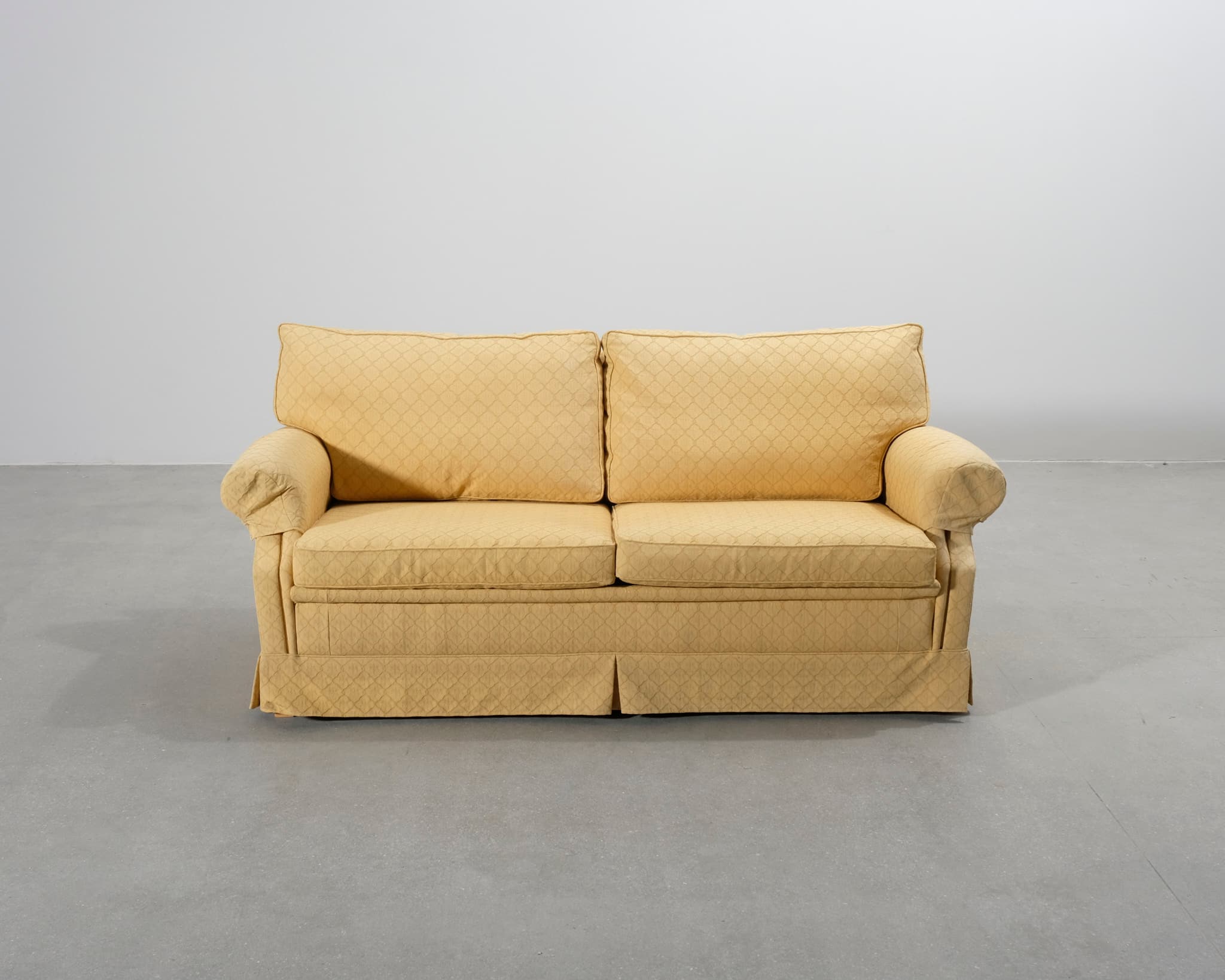 Norell Plaza 2-sits soffa gul