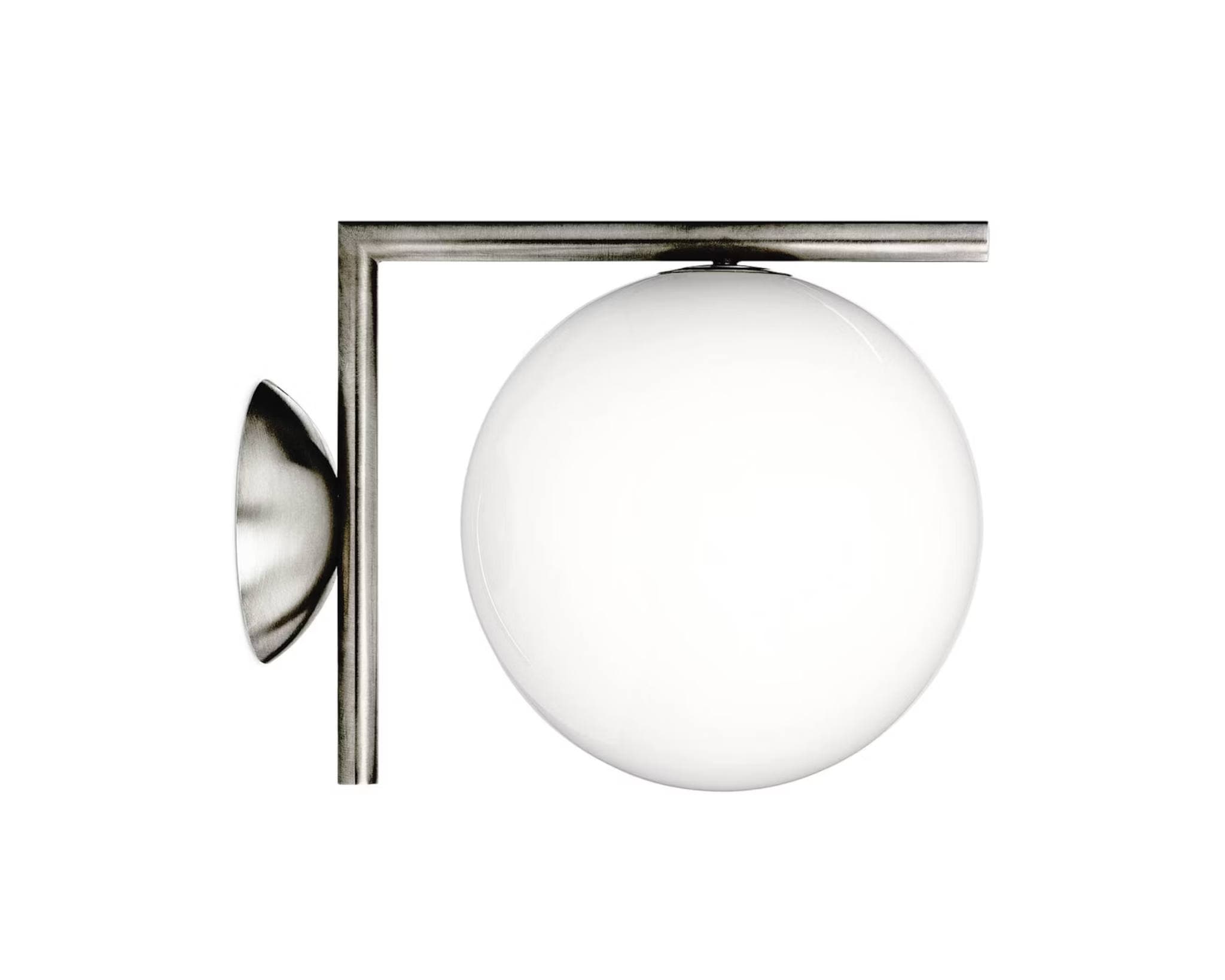 Flos IC C/W1 vägg/taklampa krom