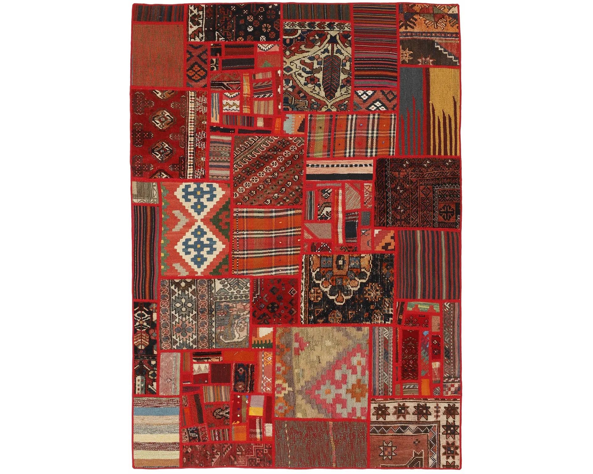 Rezas orientalisk x Tekkeh Kelim matta 140 x 200 cm