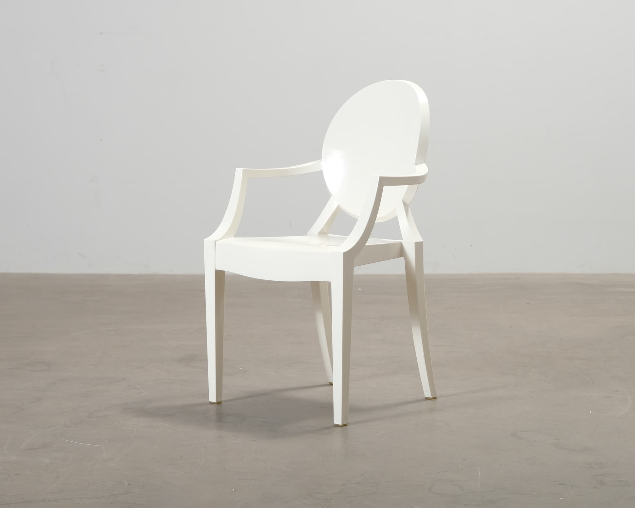 Kartell Louis Ghost stol naturvit