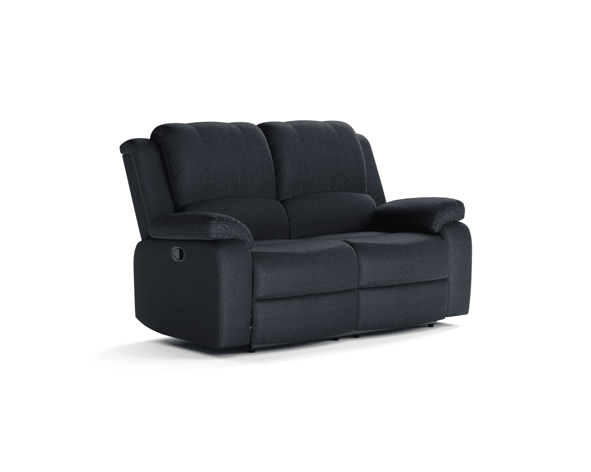 Norbo 2-sits reclinersoffa svart