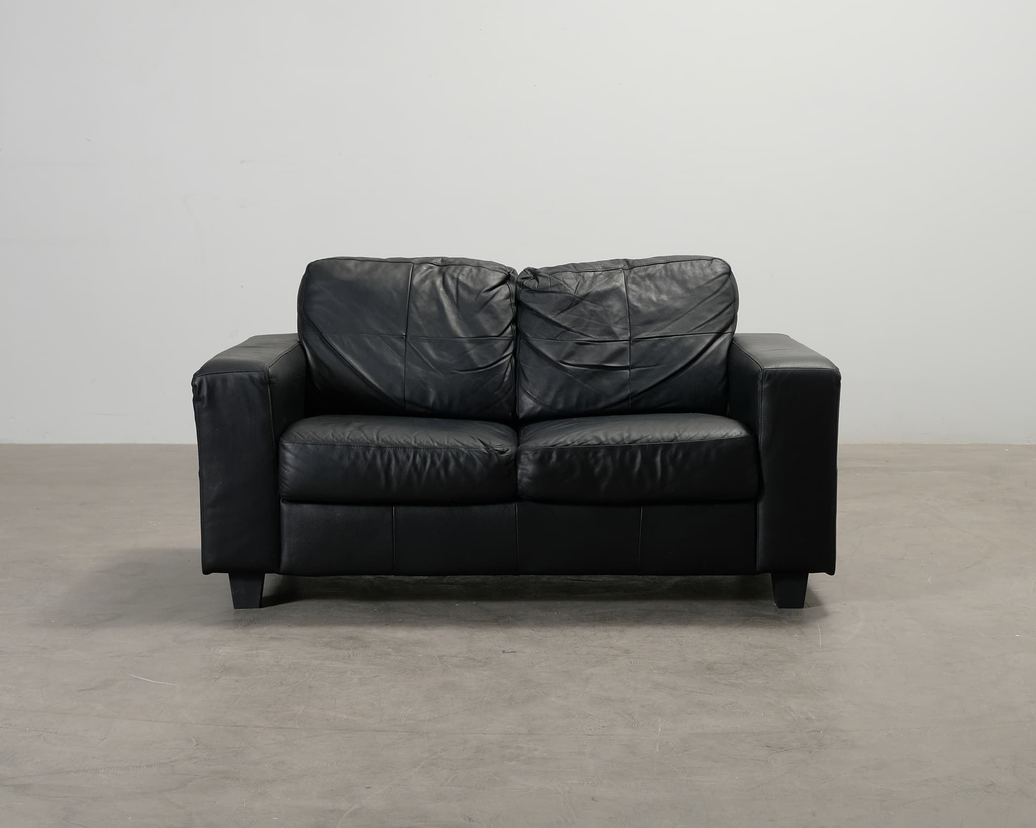 2-sits soffa svart