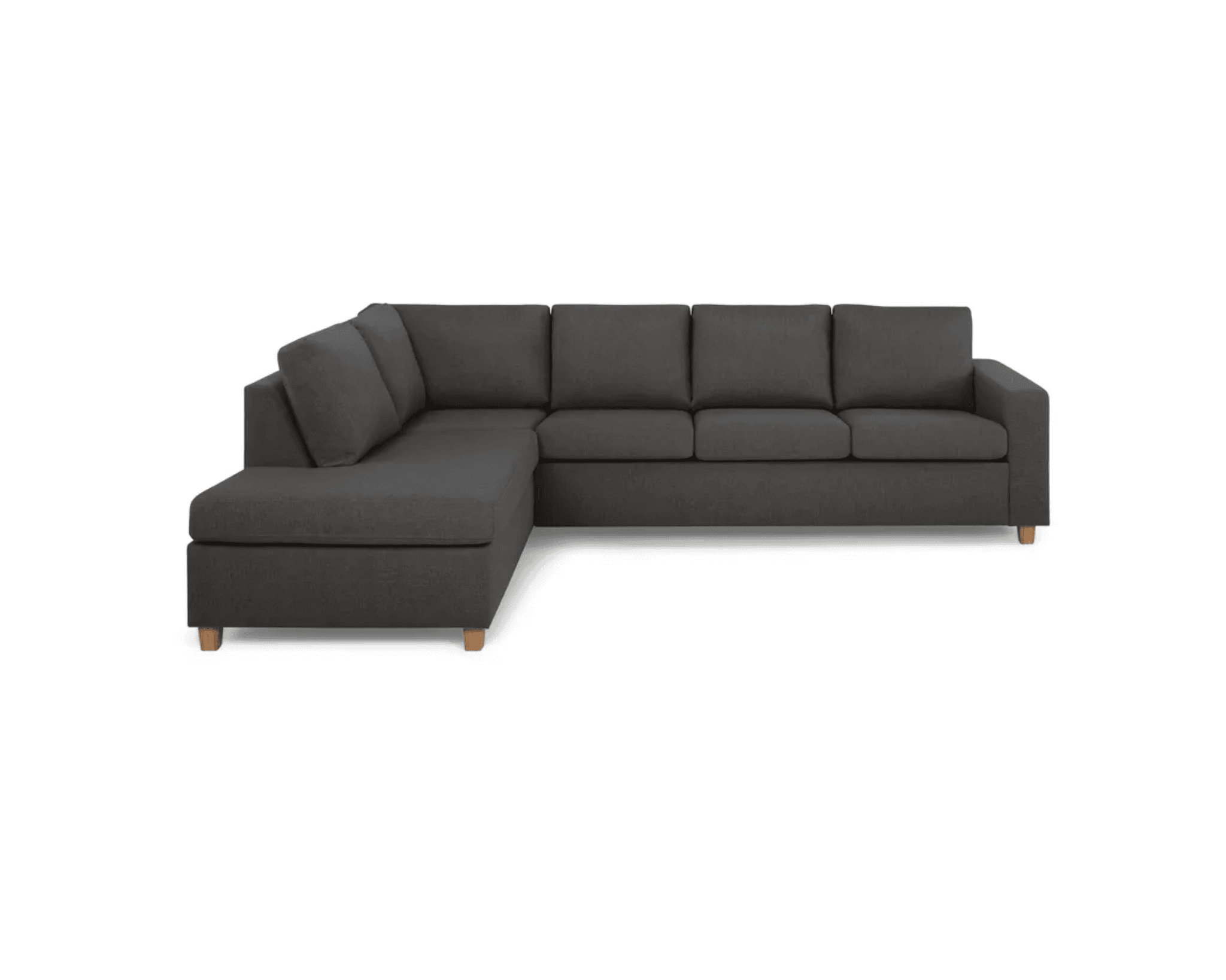 Crazy 5-sits U-soffa XL mörkgrå
