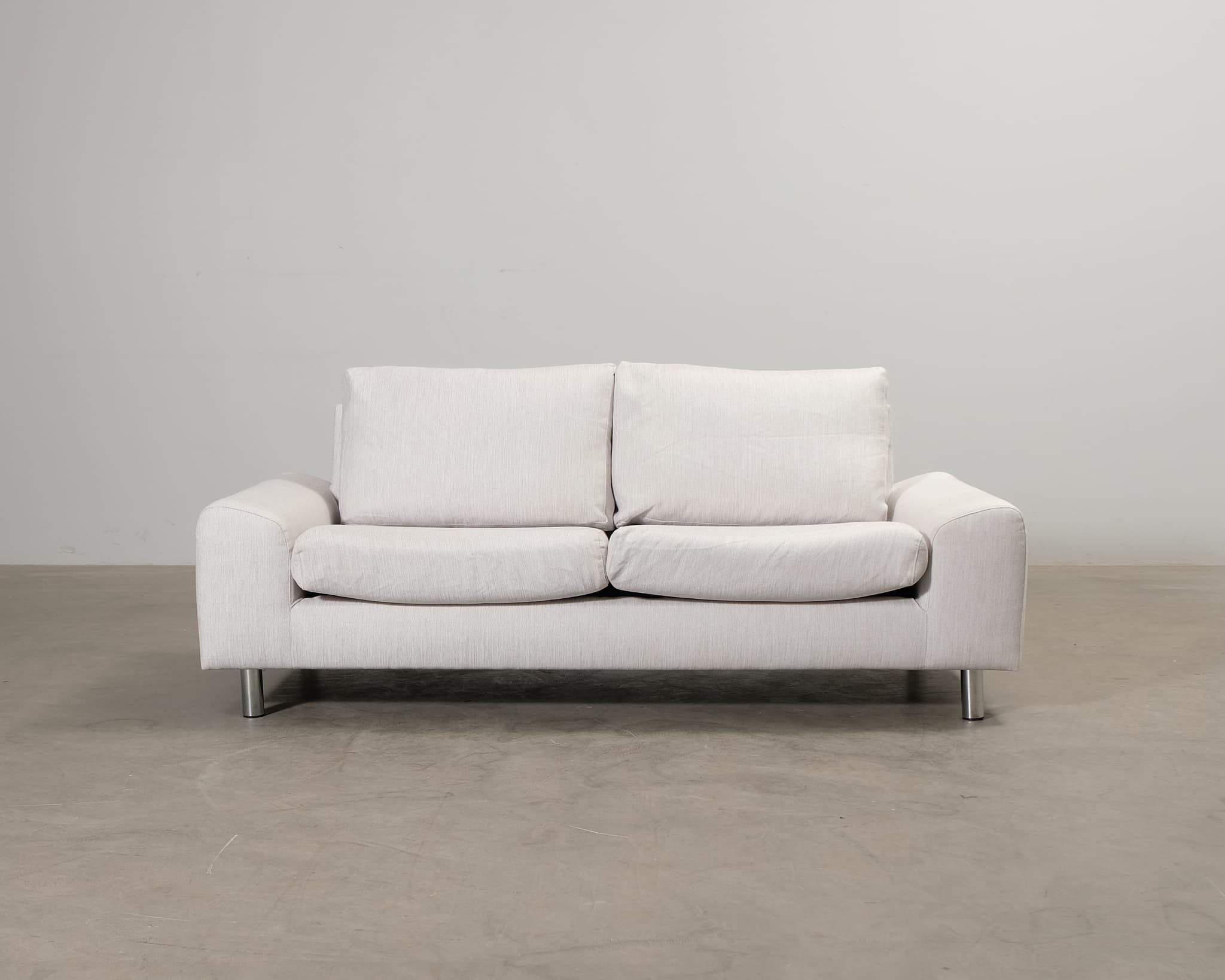 Asko Stella 3-sits tygsoffa ljusbeige