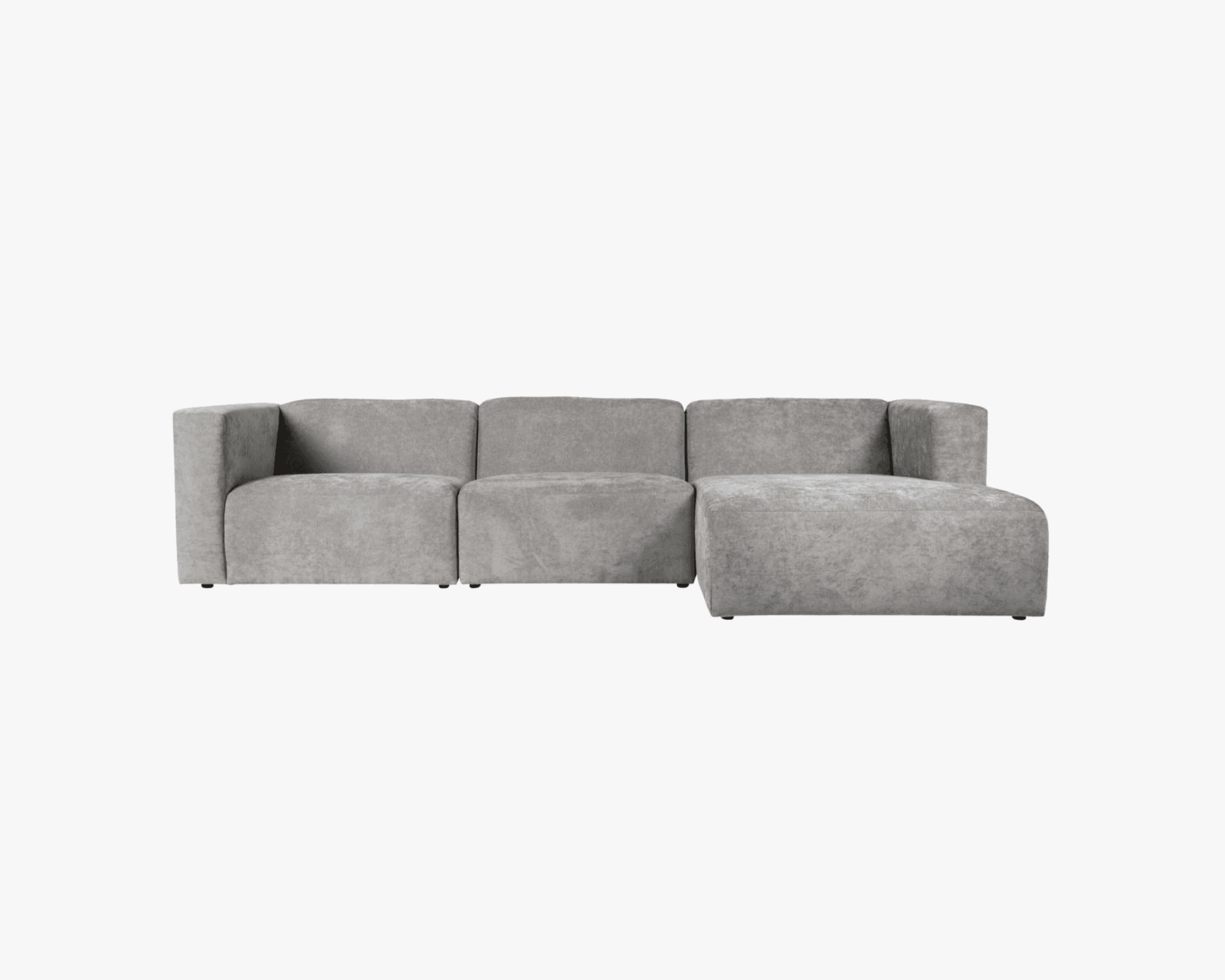 Forms & Objects Juno 4-sits divansoffa grå
