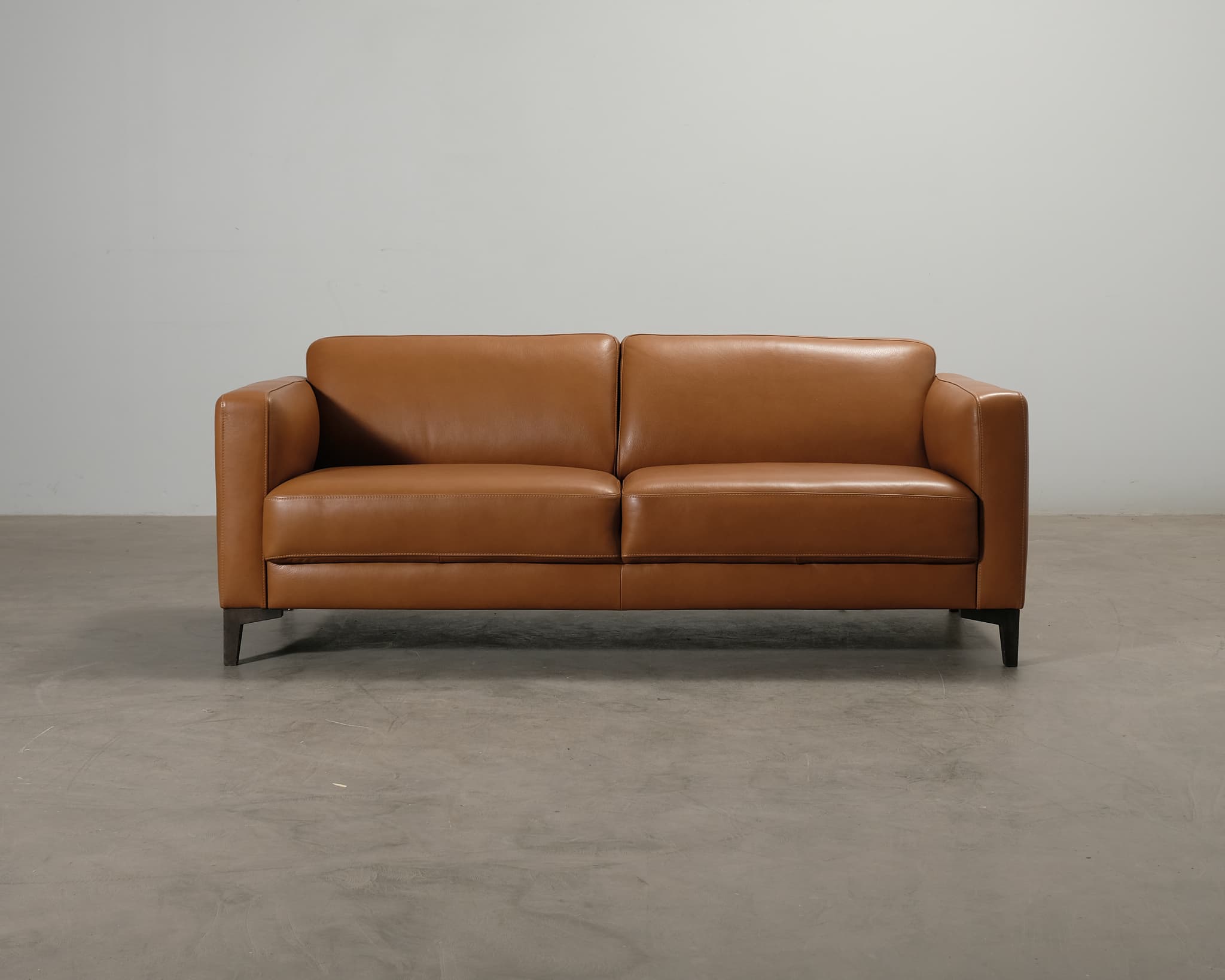 Savanna 2,5-sits soffa i cognac läder