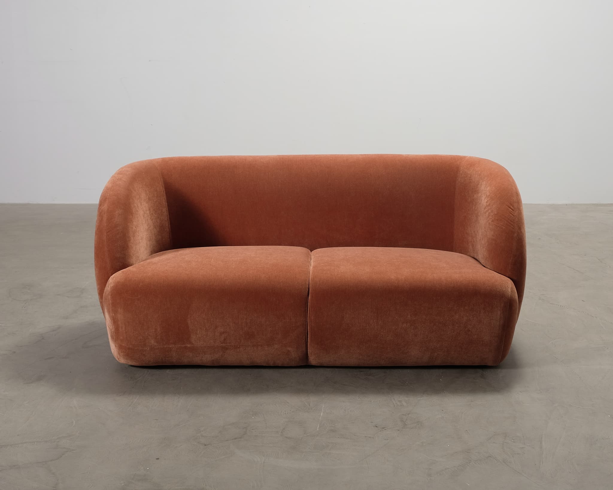 Sofacompany Paula 2-sits soffa roströd