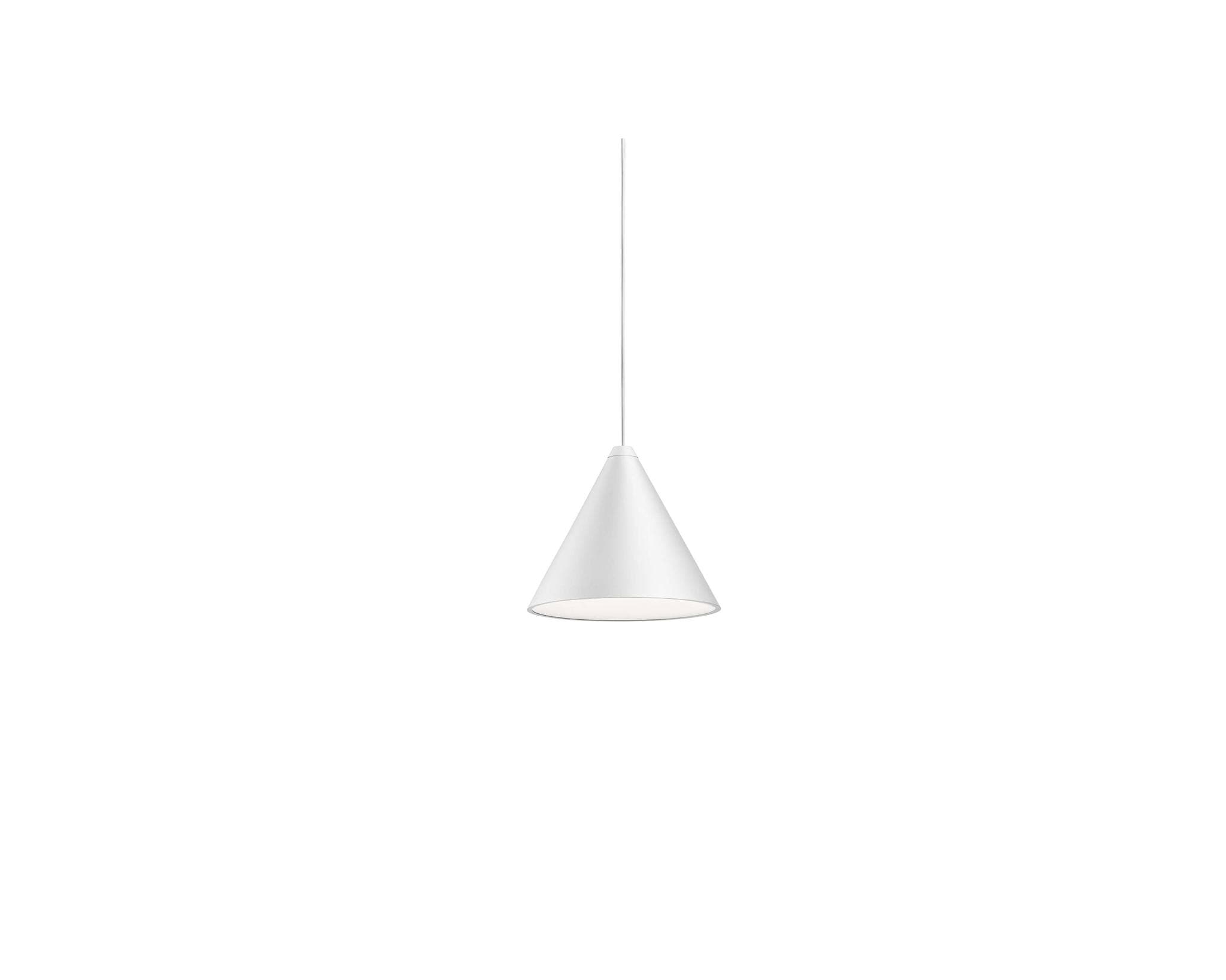 Flos String Light Cone pendellampa vit