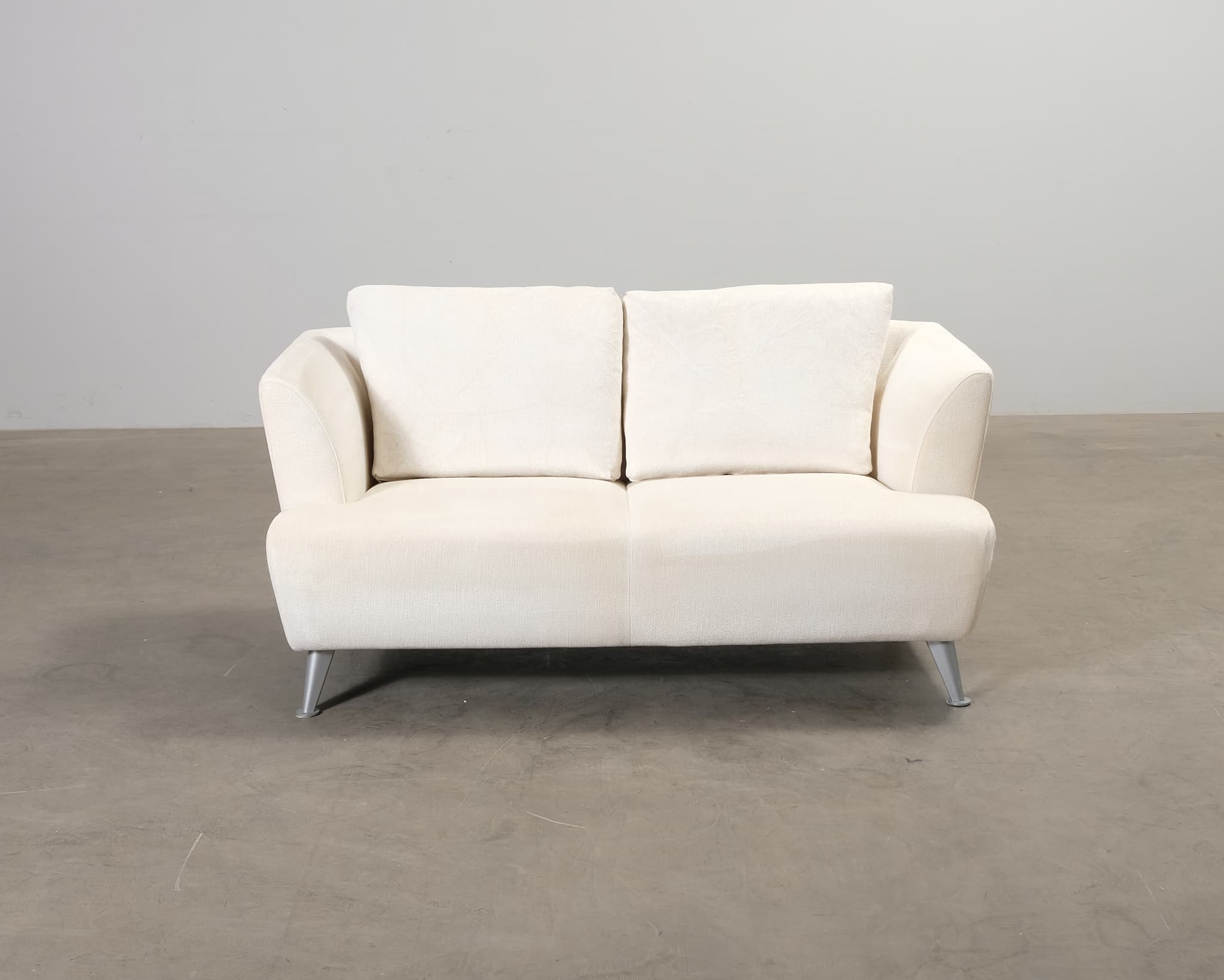 Adea 2-sits soffa vit