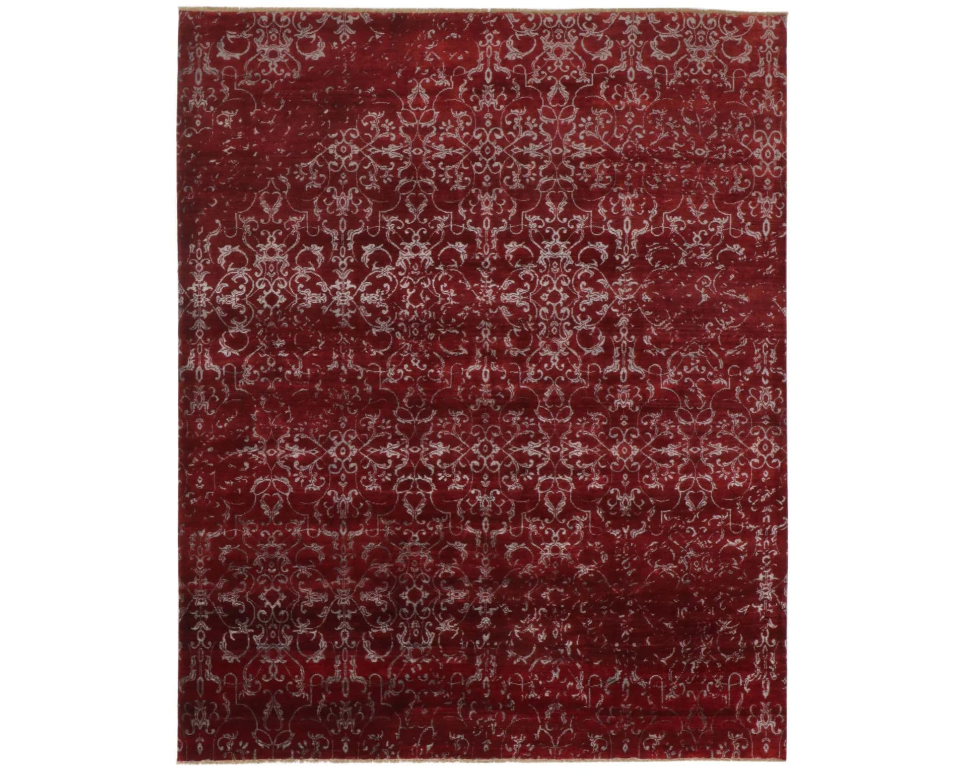 Rezas orientalisk x Damask matta röd 244 x 290 cm