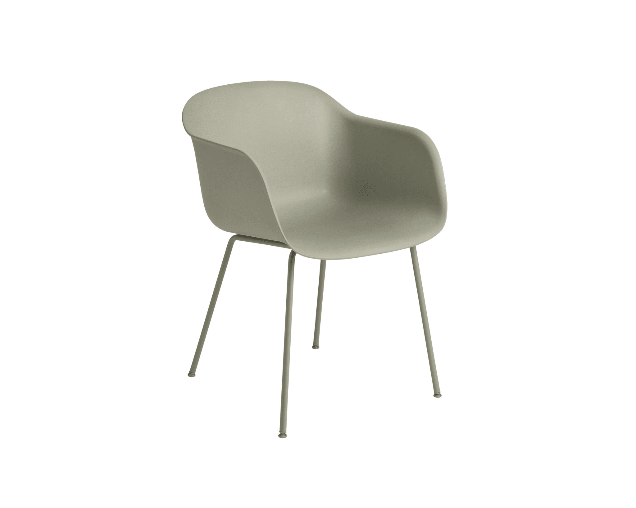 Muuto Fiber stol grön