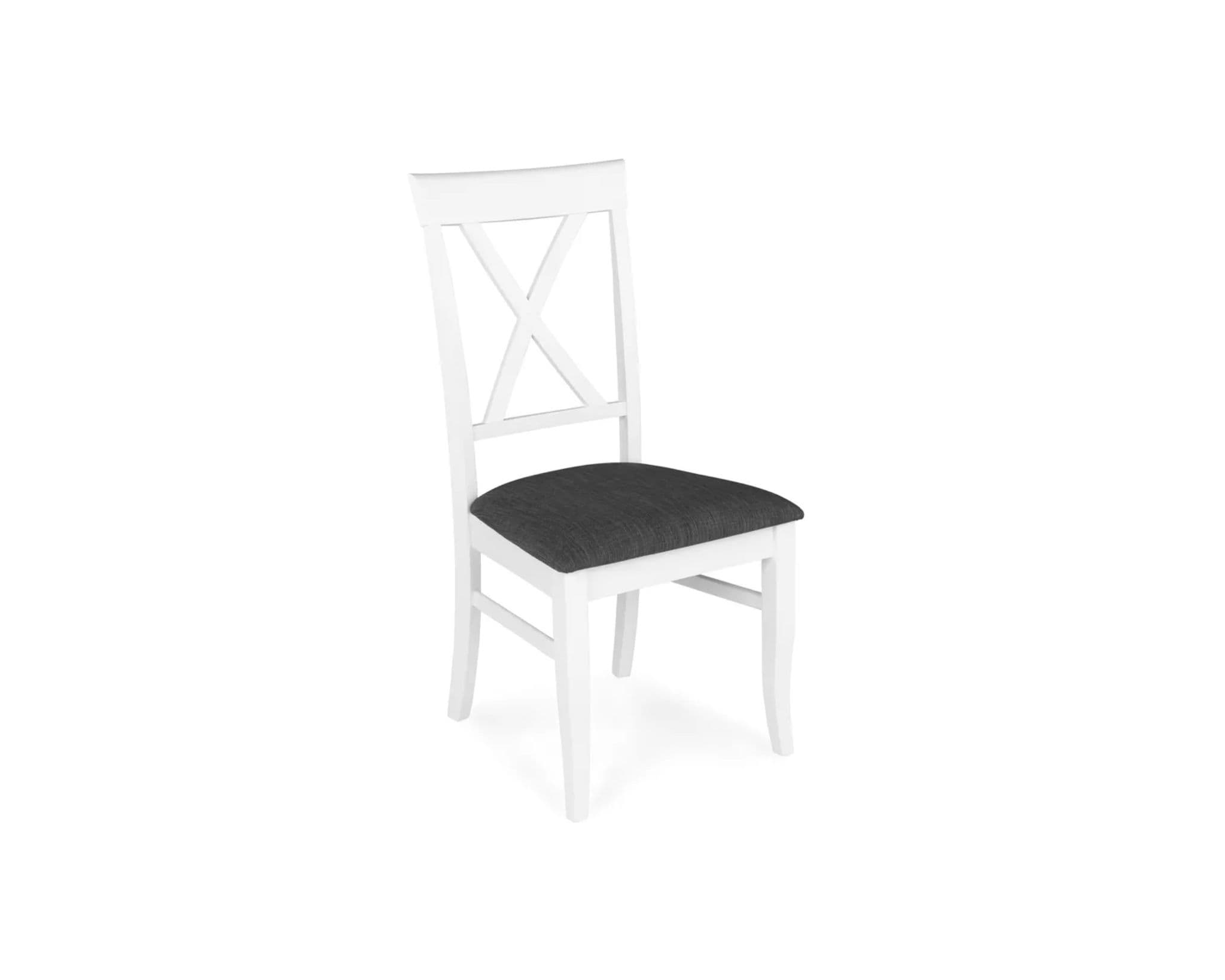 Hartford matstol vit, set om 6