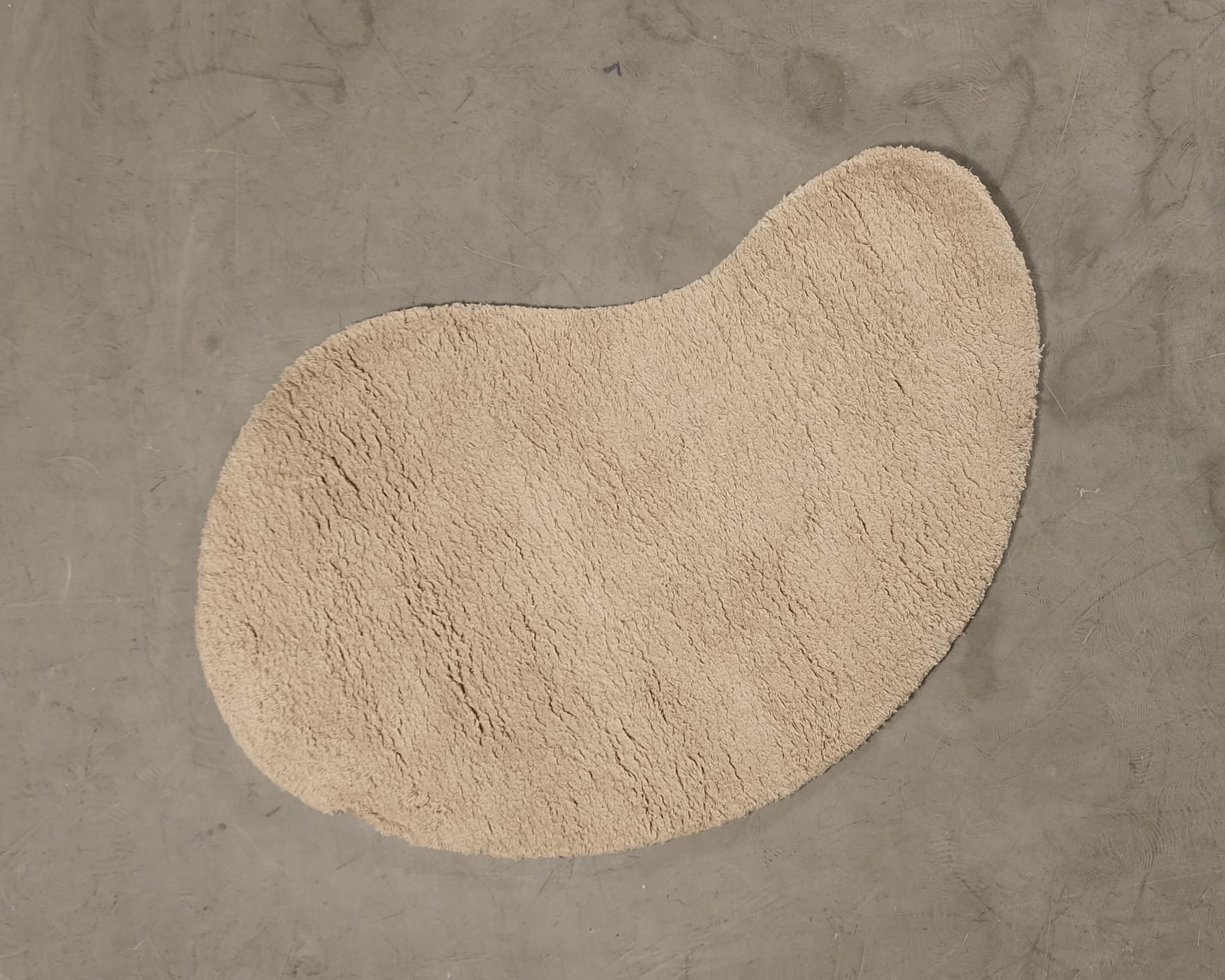 Ferm Living Forma ullmatta 105 x 150 cm beige