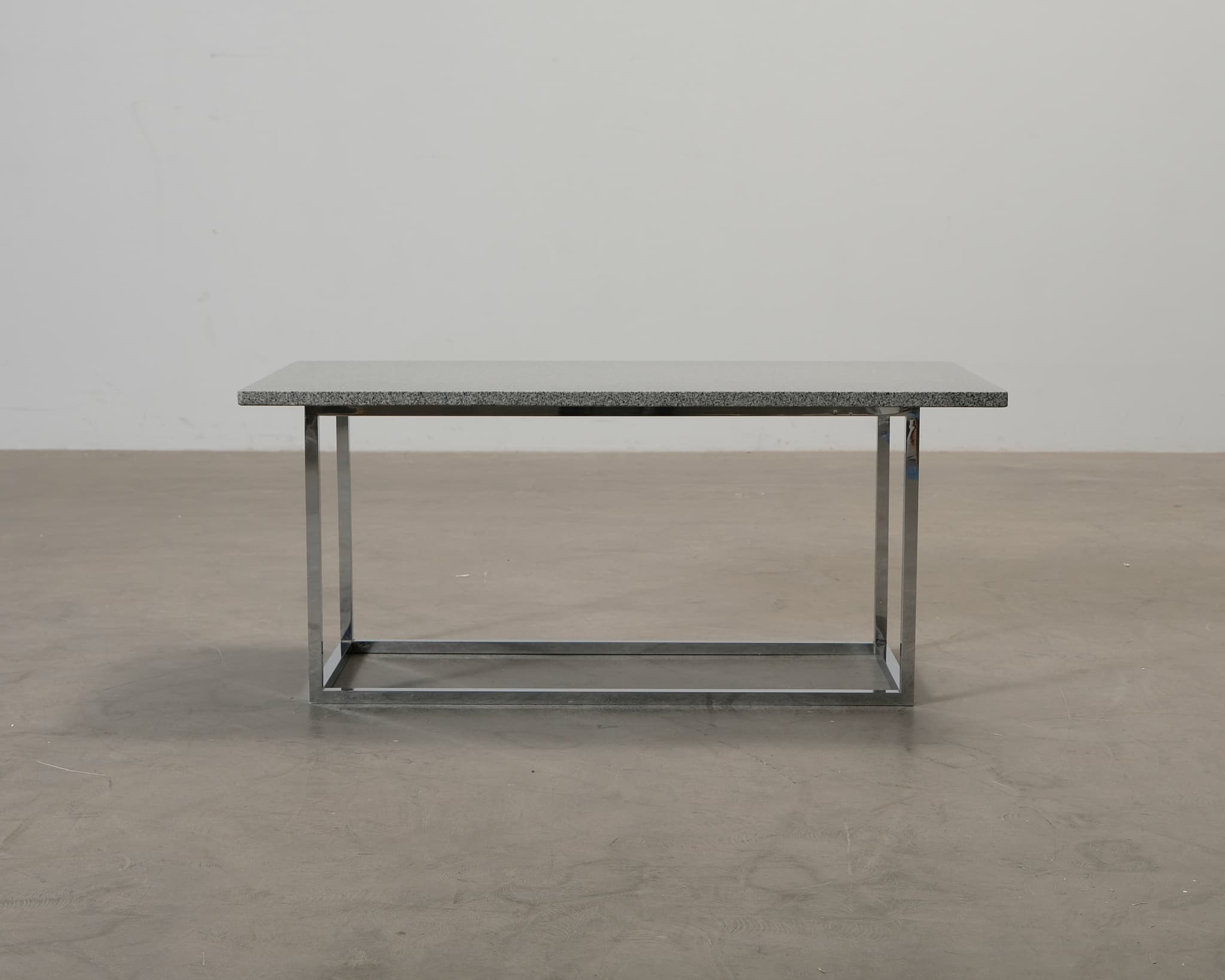 Soffbord 60 x 110 cm grå granit