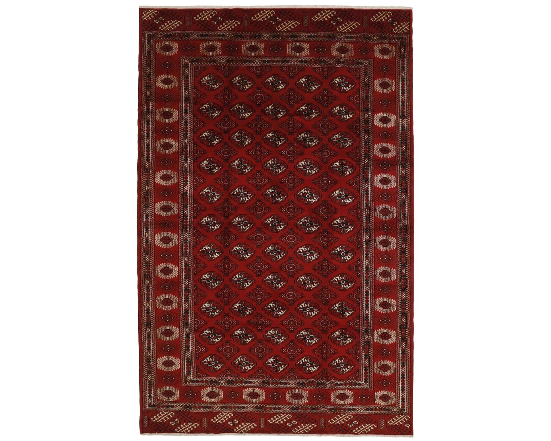 Rezas orientalisk x Torkaman matta 246 x 380 cm