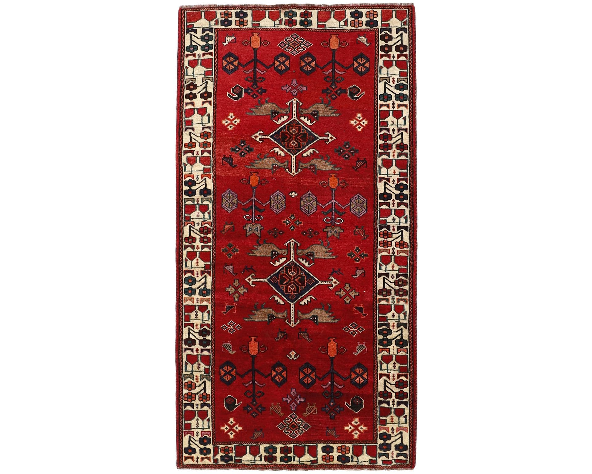 Rezas orientalisk x Shiraz matta 126 x 242 cm