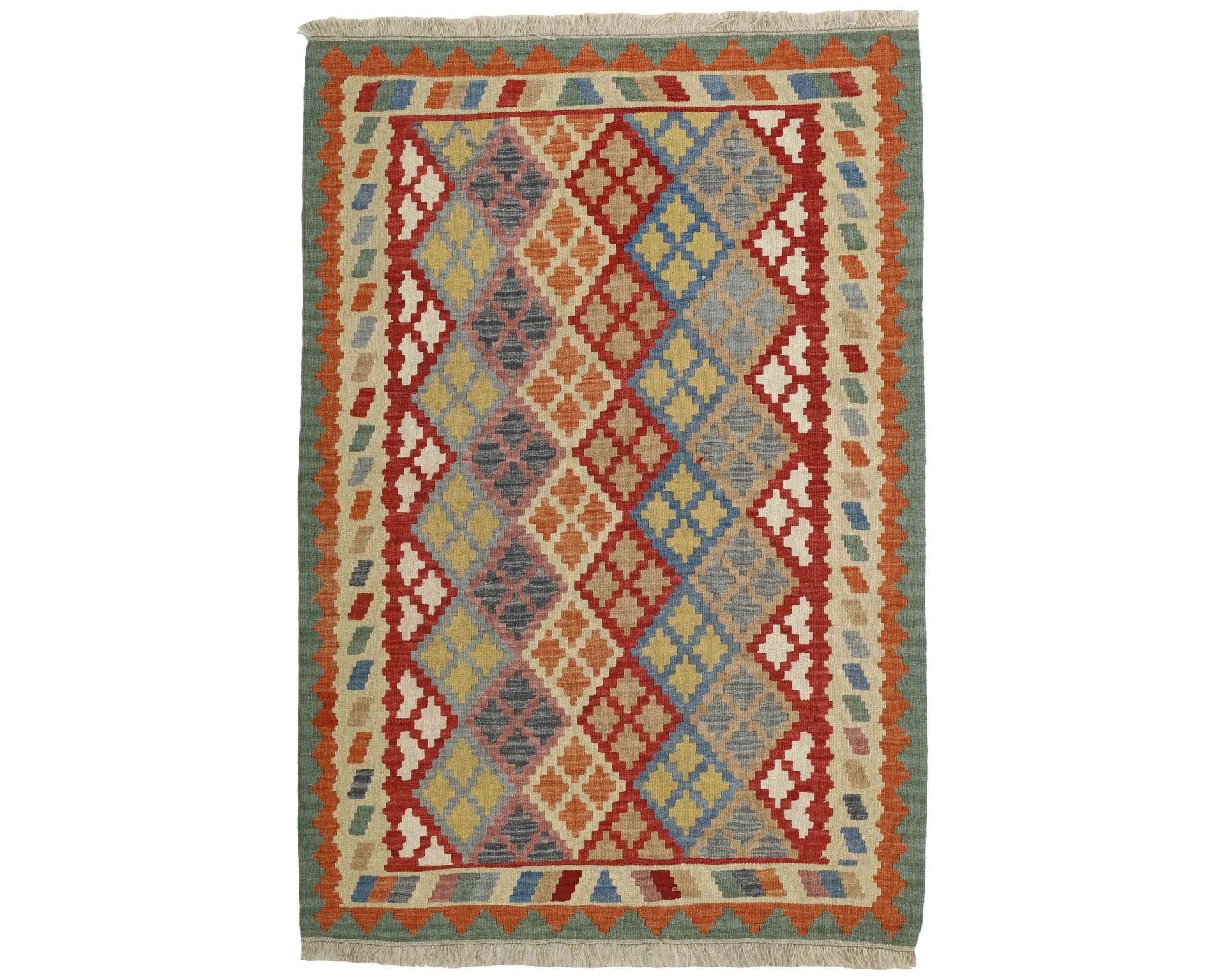 Rezas orientalisk x Kelim matta 127 x 183 cm