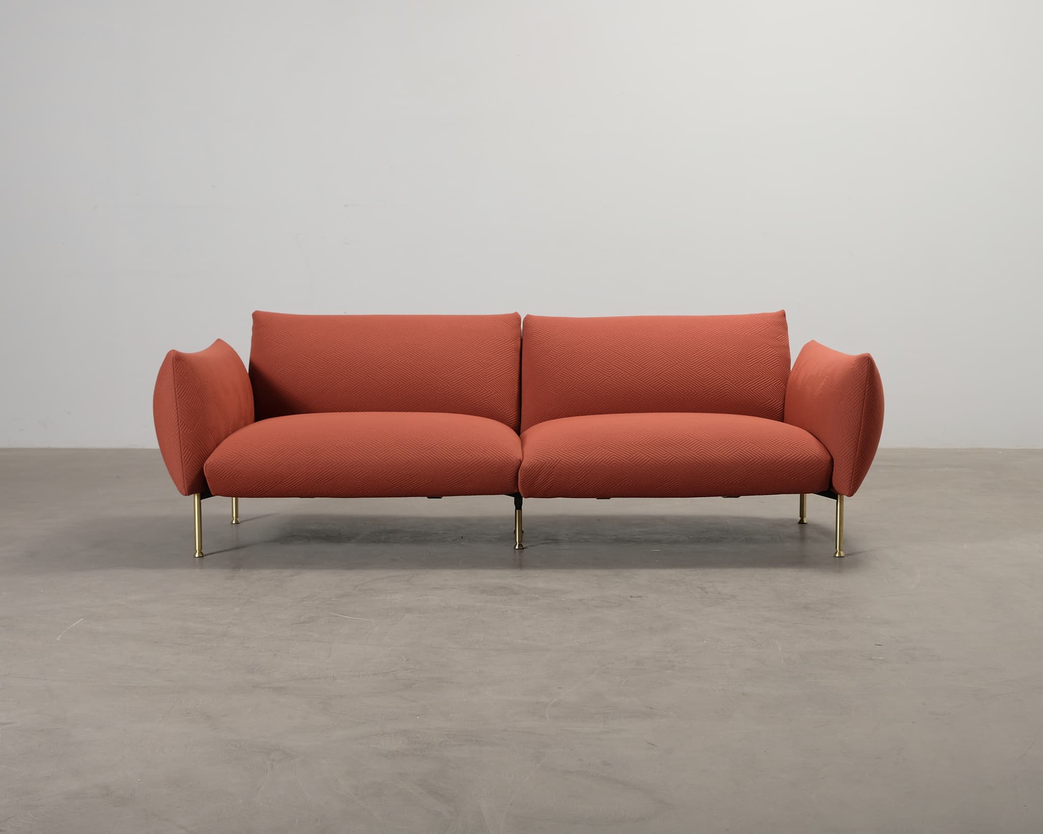 Basta Nota 2,5-sits soffa terrakotta