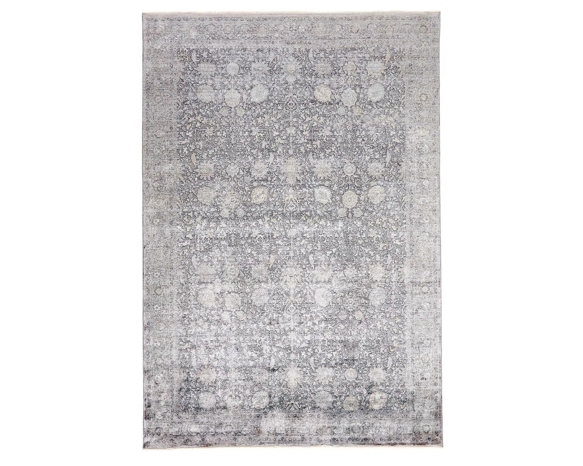 Rezas orientalisk x Abstract matta grå 160 x 230 cm