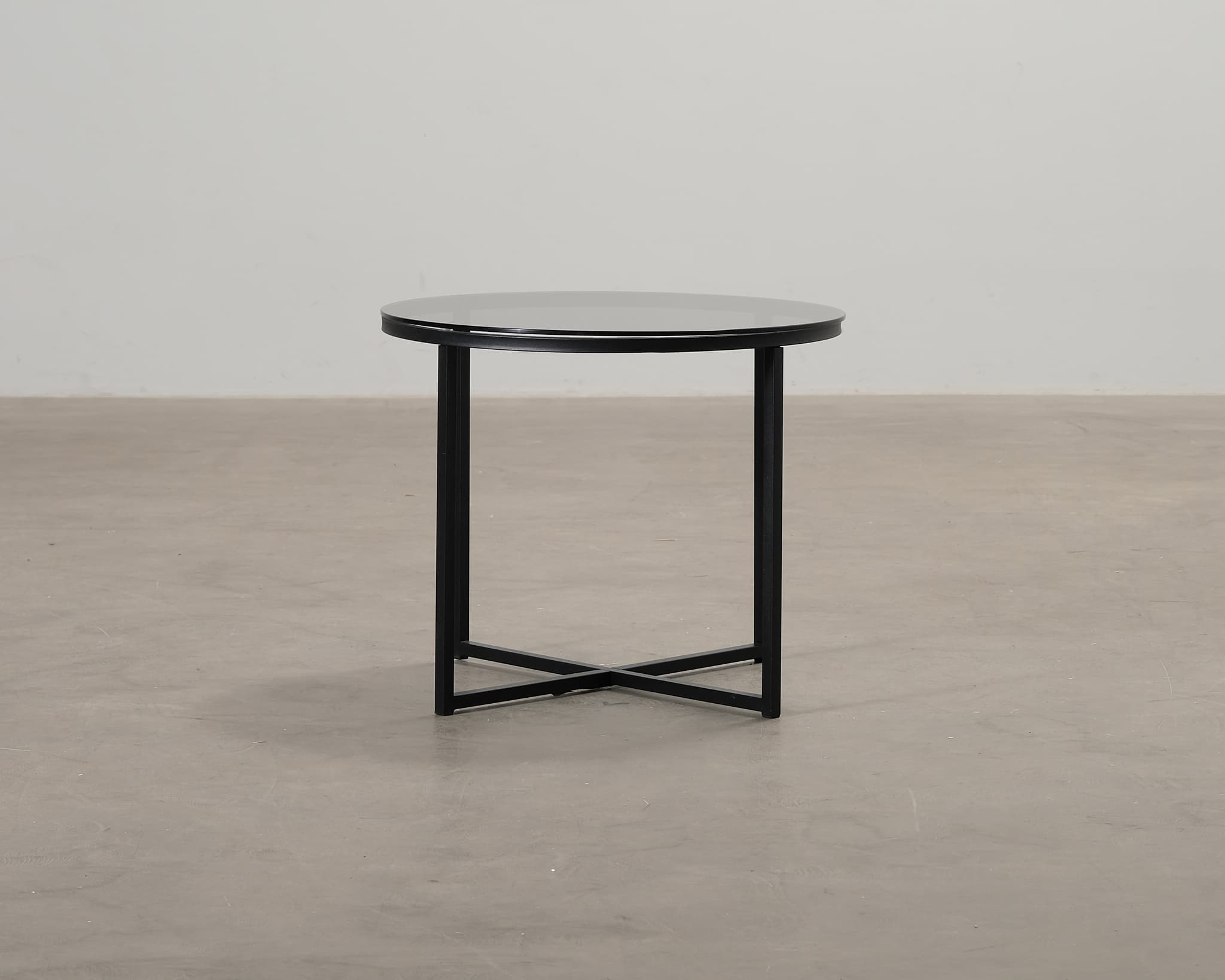 Soffbord ø 56 cm svart