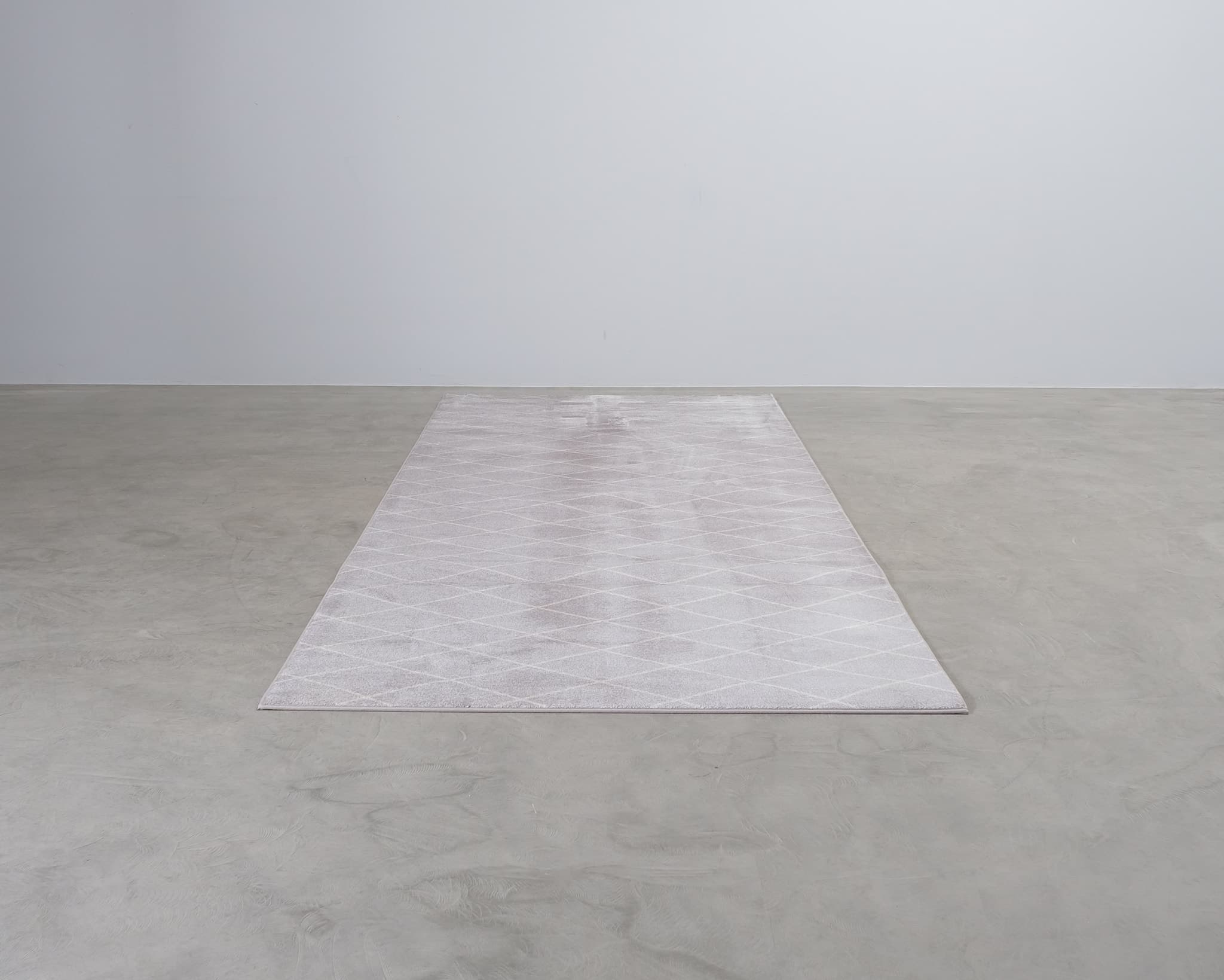 VM Carpet Salmiakki matta 140 x 370 cm vit / grå