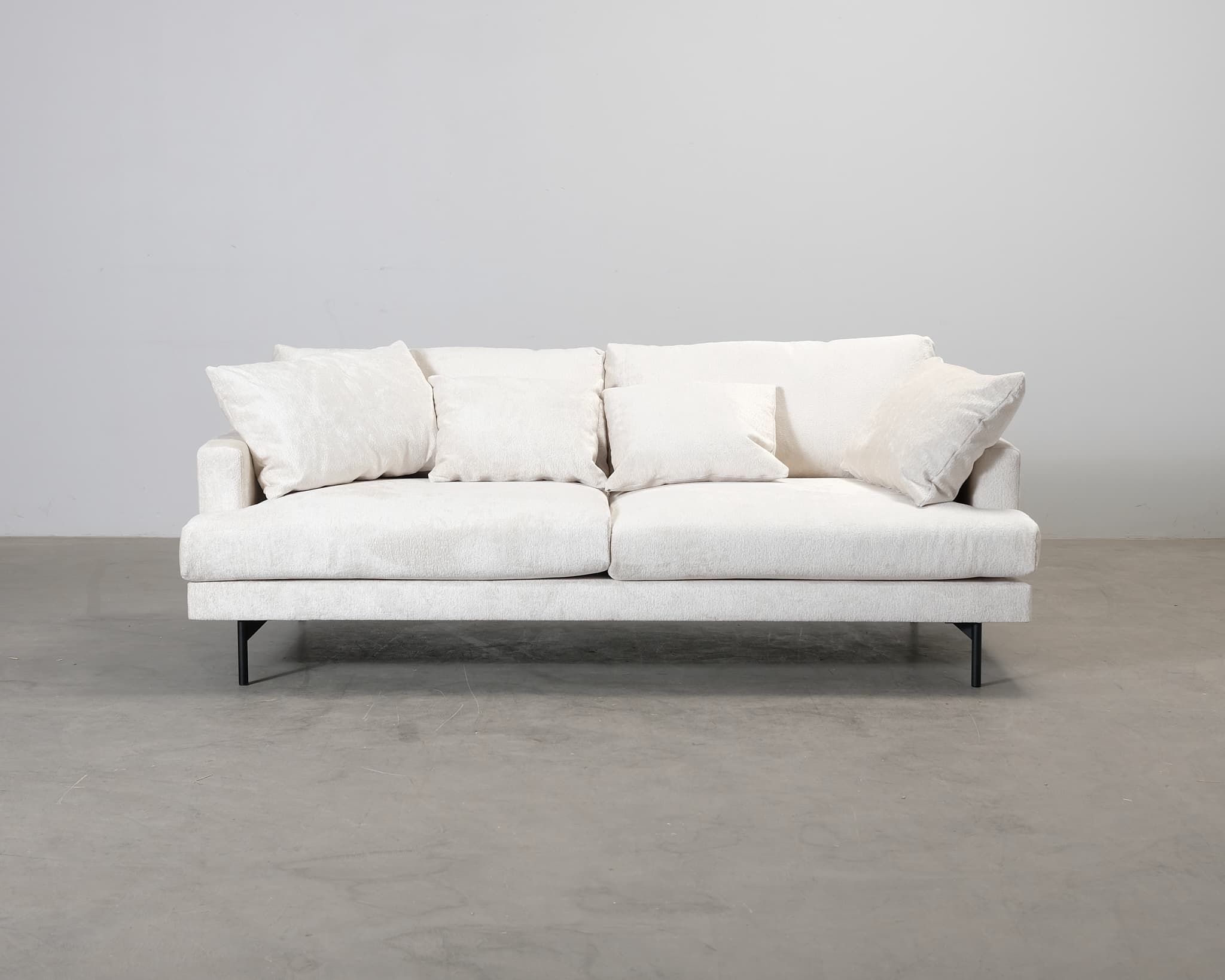 Menard 2,5-sits soffa natuvit