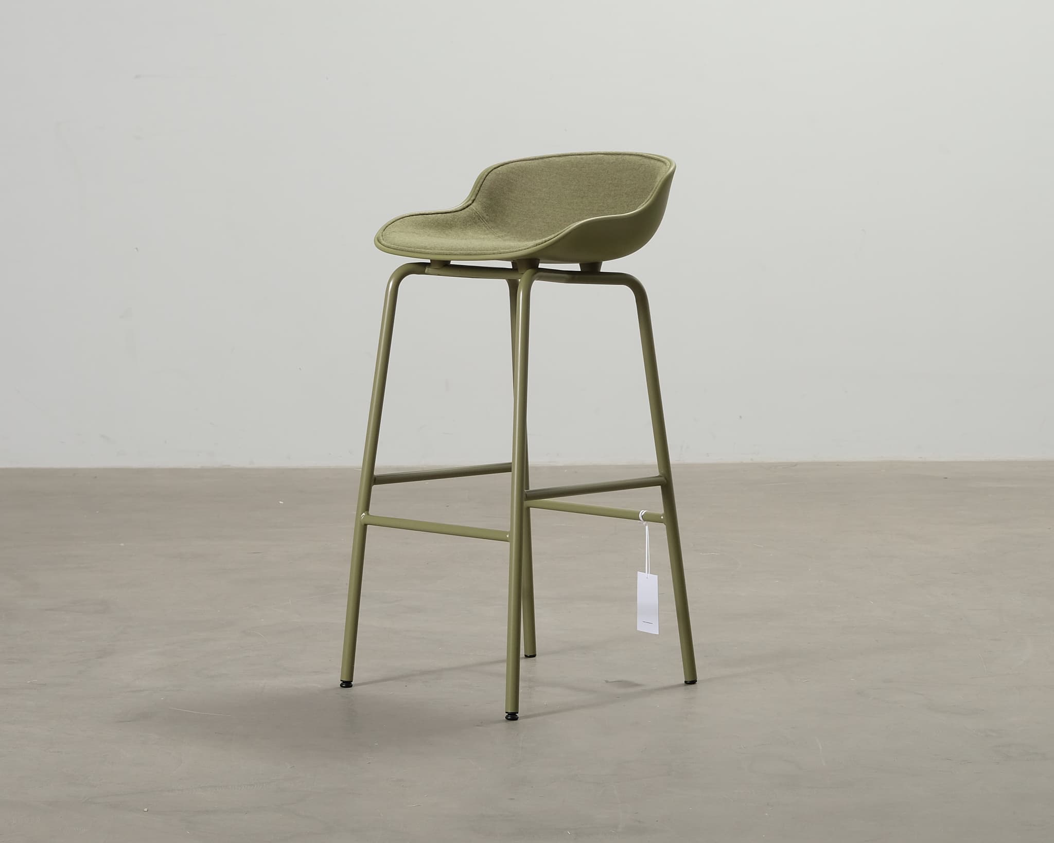 Normann Copenhagen Hyg barstol grön