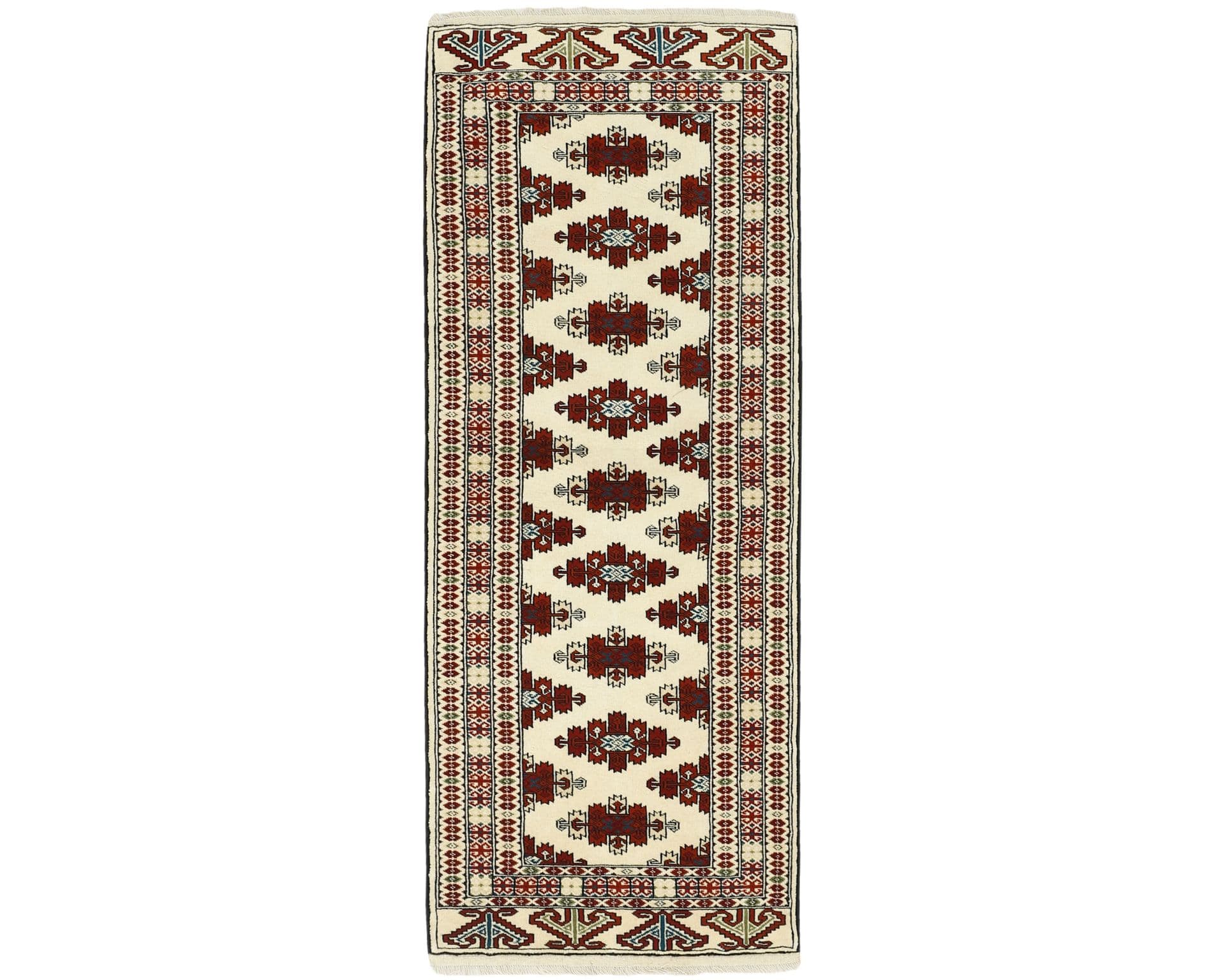 Rezas orientalisk x Torkaman Fine matta 84 x 207 cm