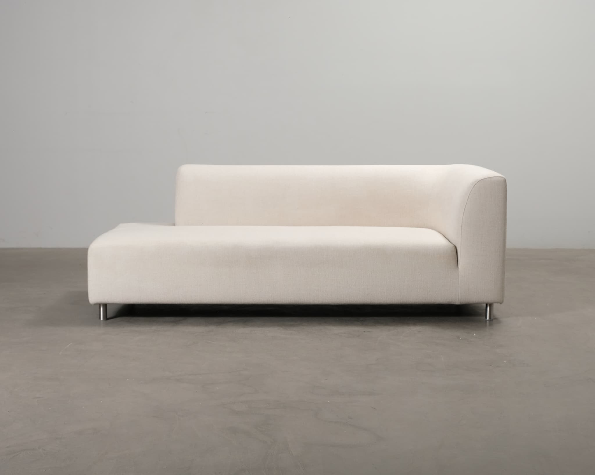 Adea Camp 3-sits modulsoffa naturvit