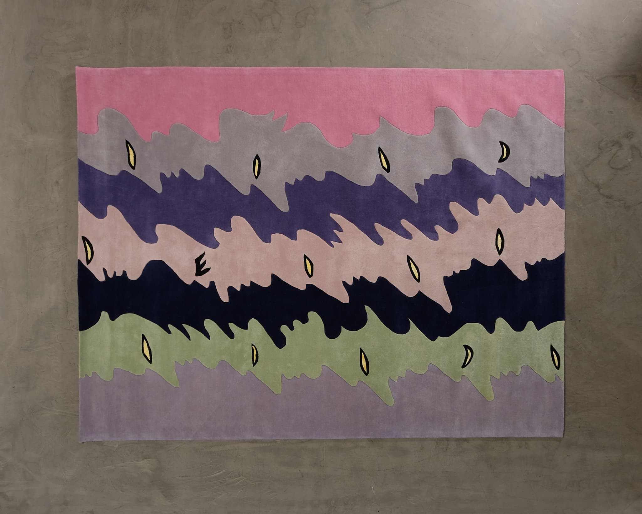 Layered The Opera Goers ullmatta 300 x 400 cm