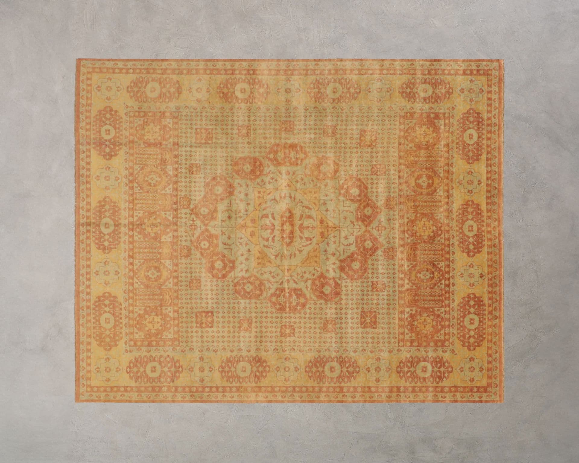 Rezas orientalisk x Damask matta Gul 247 x 303 cm