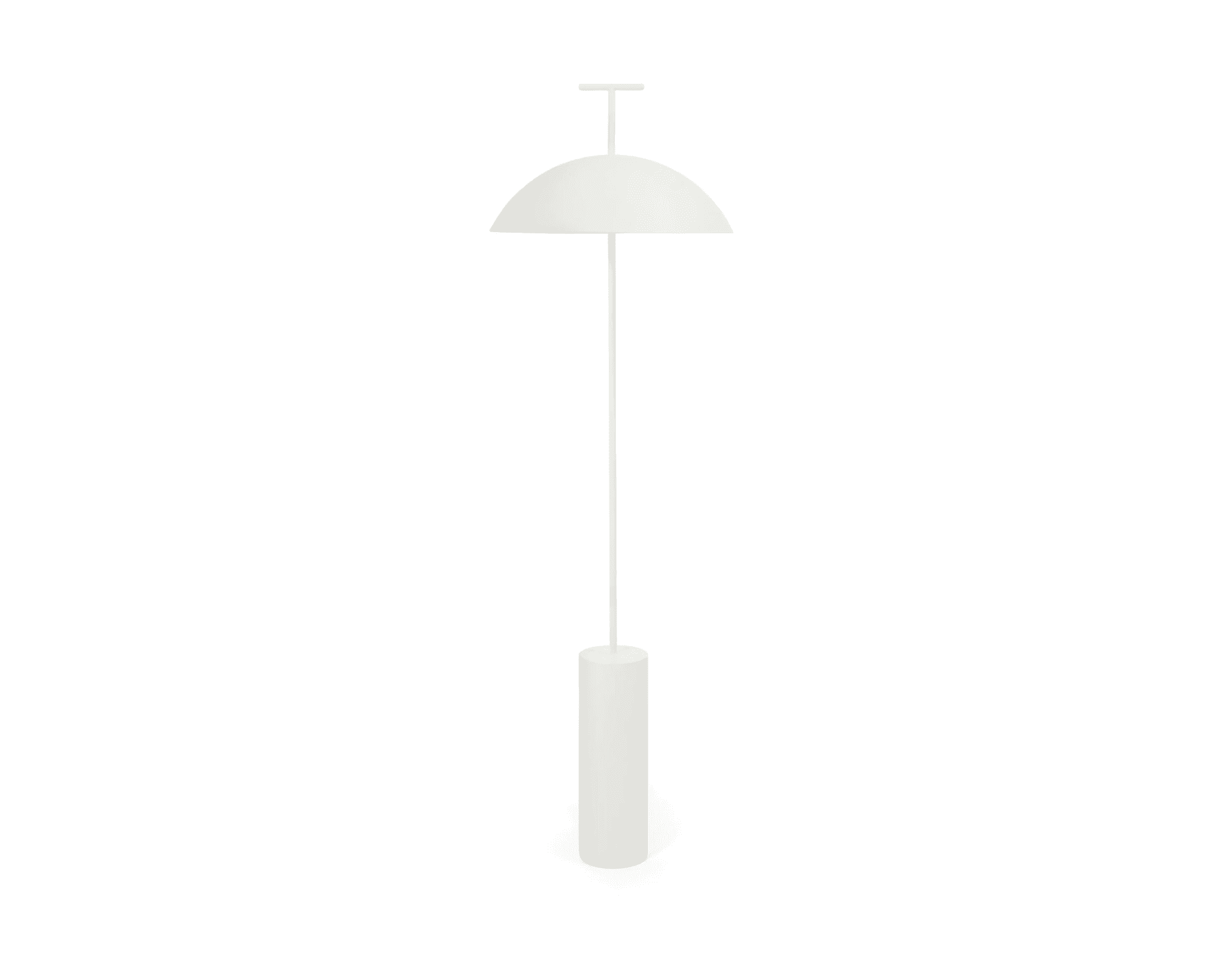 Kartell Geen-A golvlampa vit