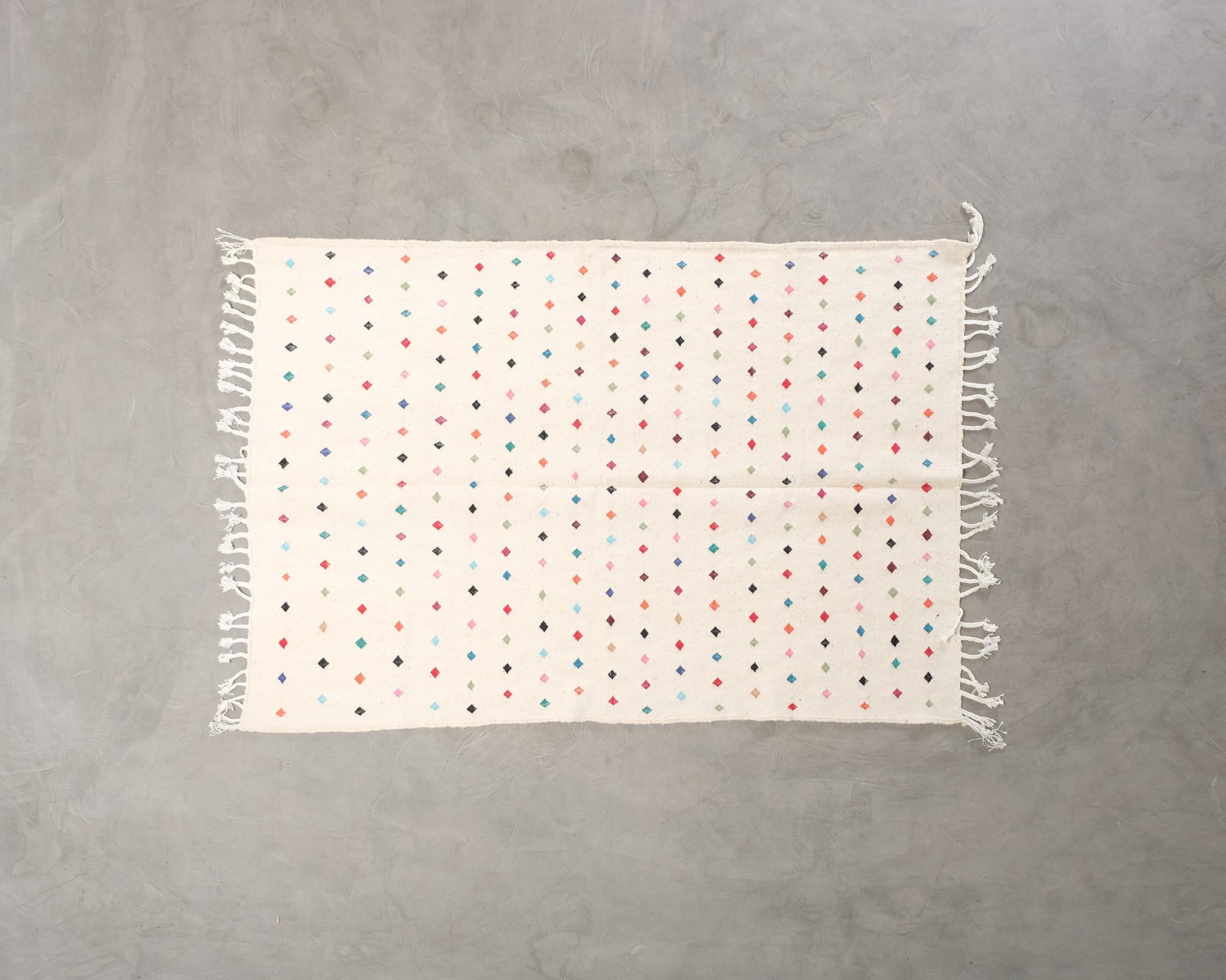 Zanafi nomadmatta vit 150 x 220 cm