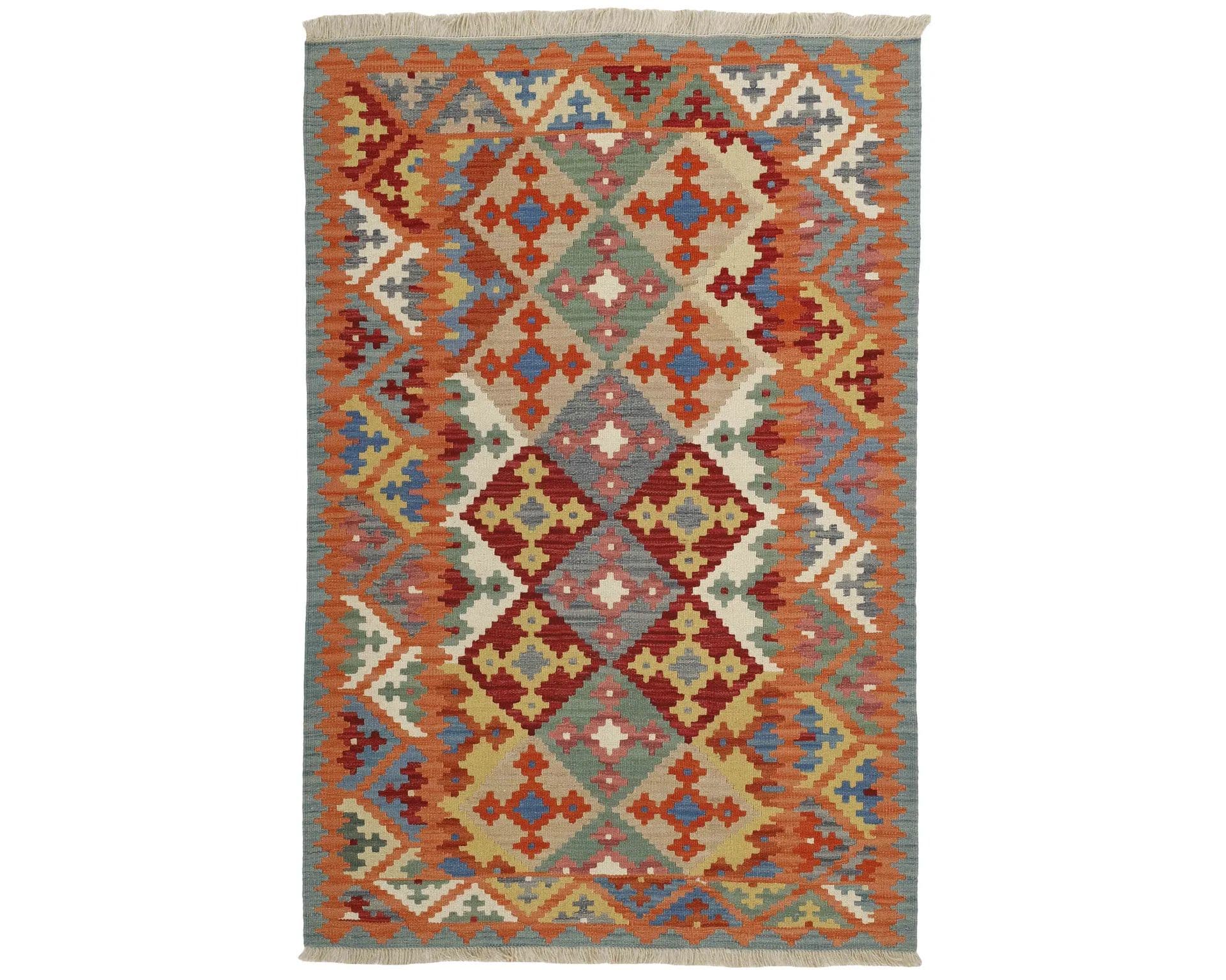 Rezas orientalisk x Kelim matta 125 x 185 cm