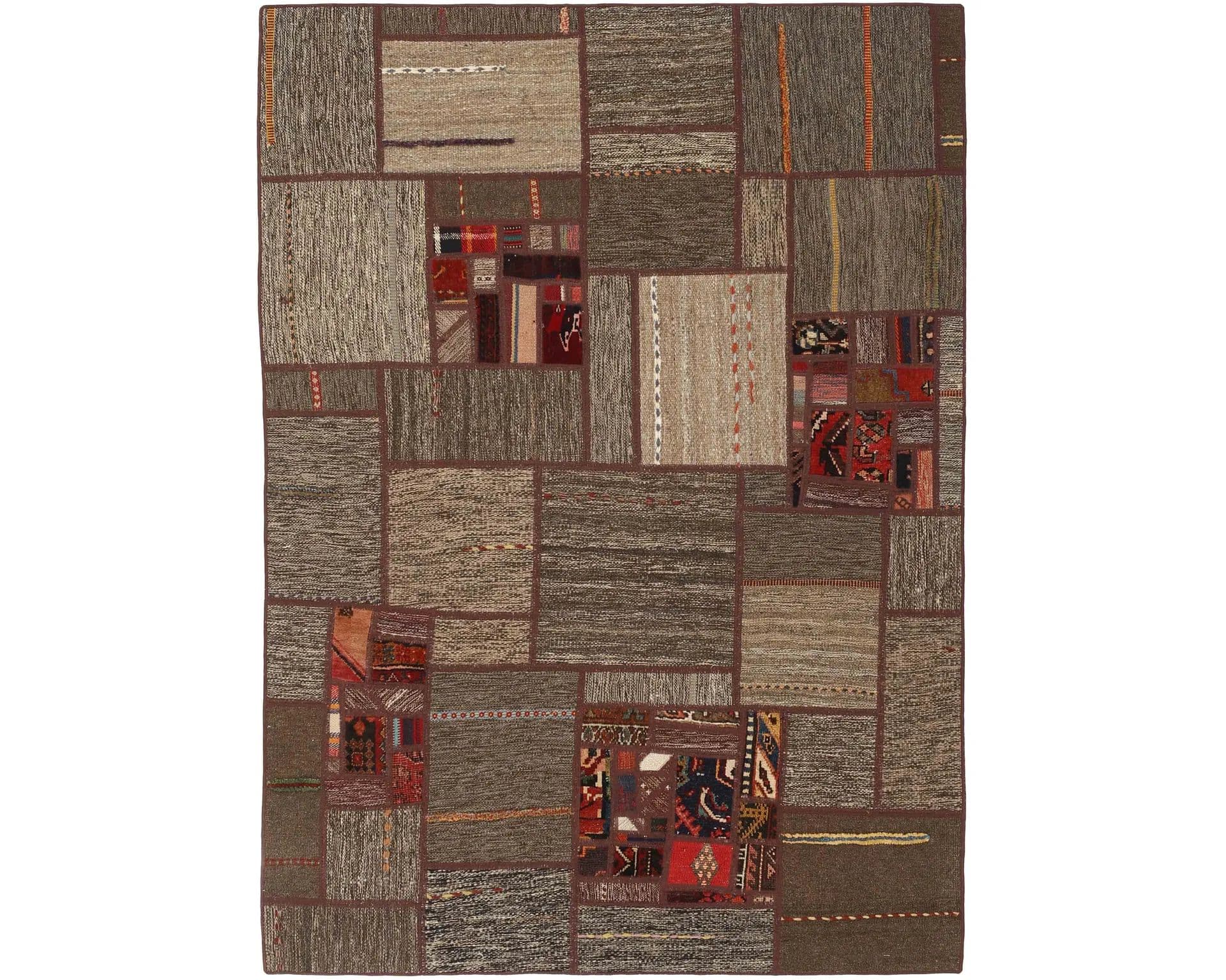 Rezas orientalisk x Tekkeh Kelim matta 140 x 200 cm