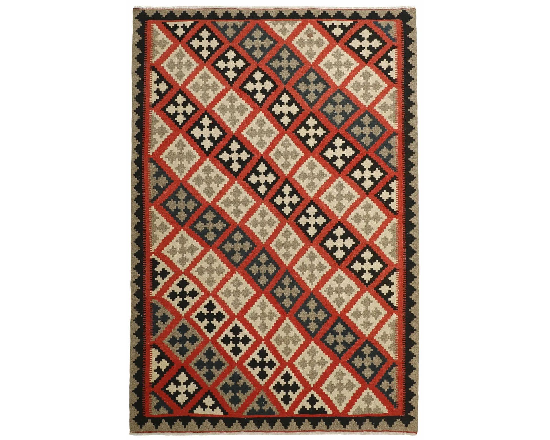 Rezas orientalisk x Kelim matta 205 x 299 cm