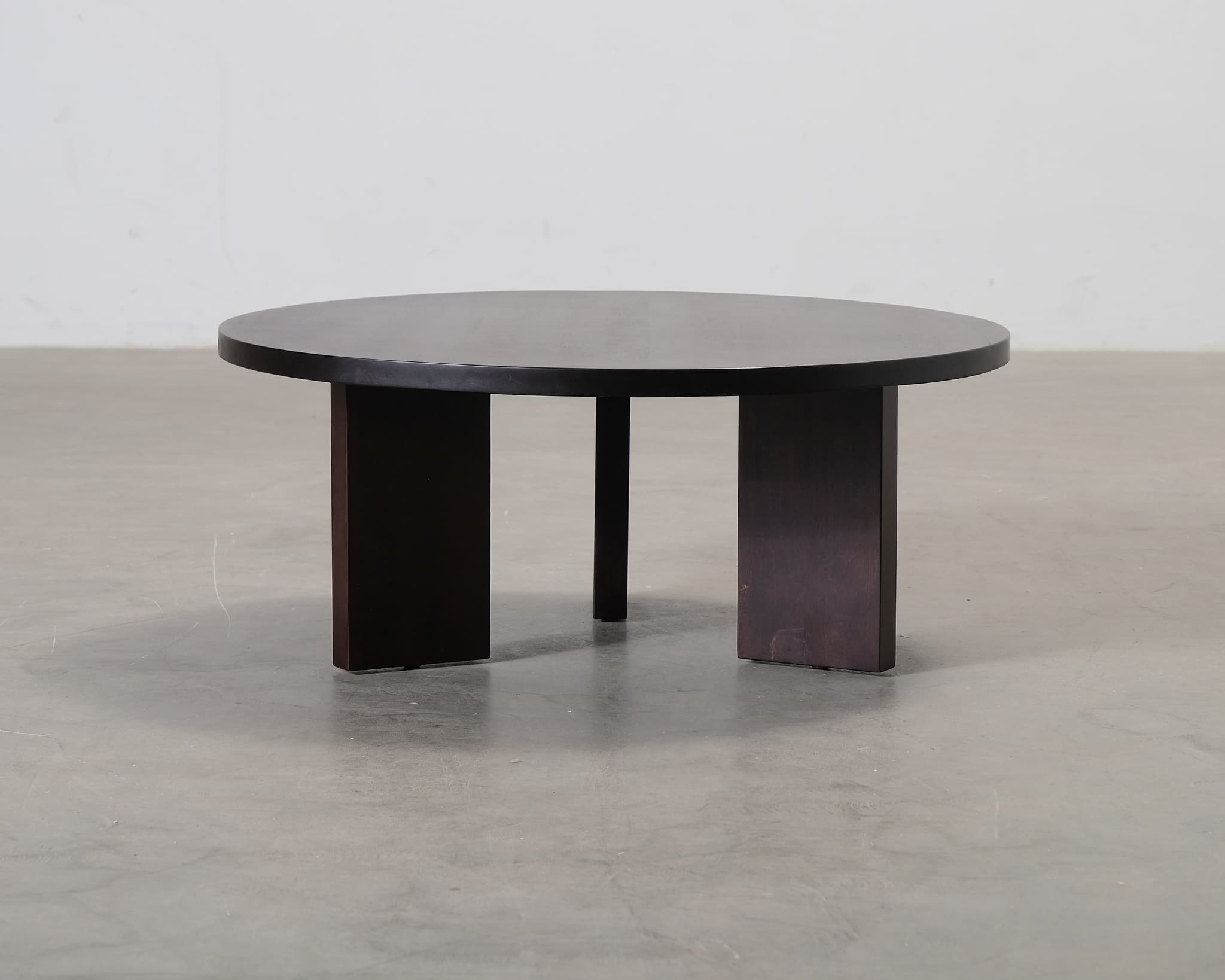 Decotique Eden soffbord ø 90 cm mörkbrun ek